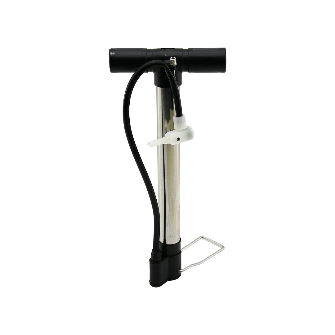 KISA - İNCE - KROM TERS BASMALI EL BİSİKLET POMPASI