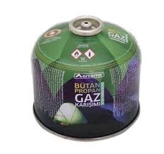 KÜÇÜK TOMBUL BÜTAN PROPAN GAZ KARTUŞ 230GR
