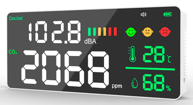 Levenhuk Wezzer Air PRO CN20 Hava Kalitesi Kirlilik Monitörü