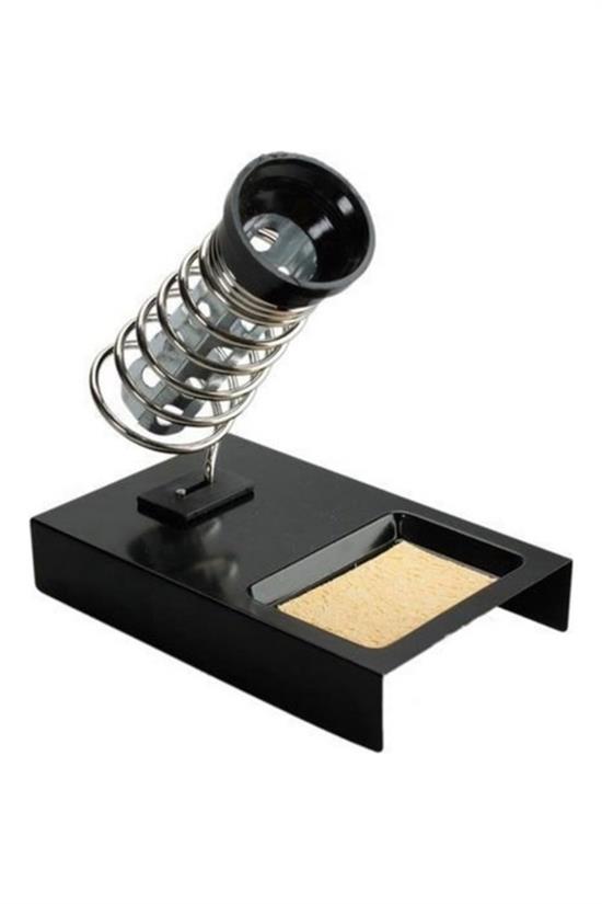 Metal Temizleme Keçeli Süngerli Lehim Altlığı Kalem Havya Sehpası Standı