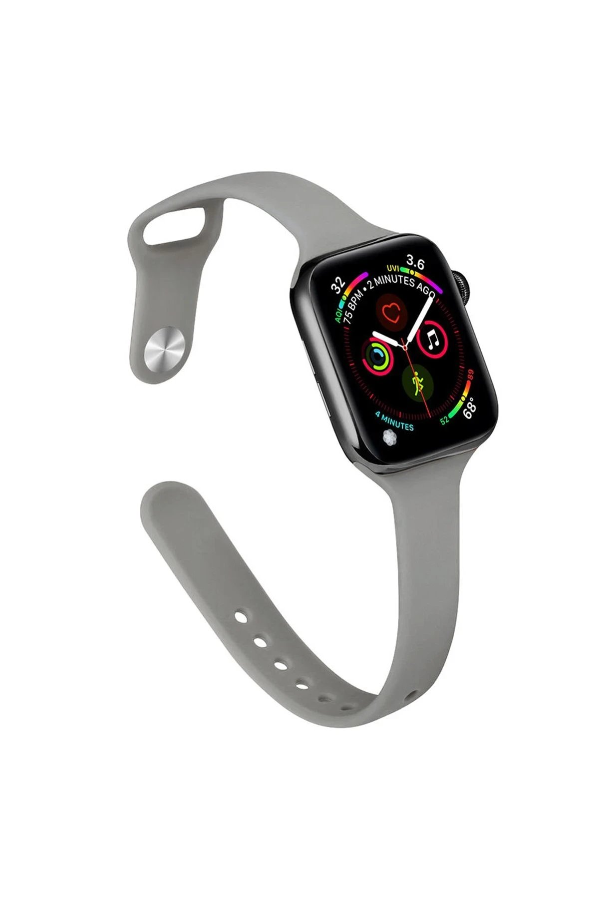 Newface Apple Watch 38mm Klasik Kordon - Füme