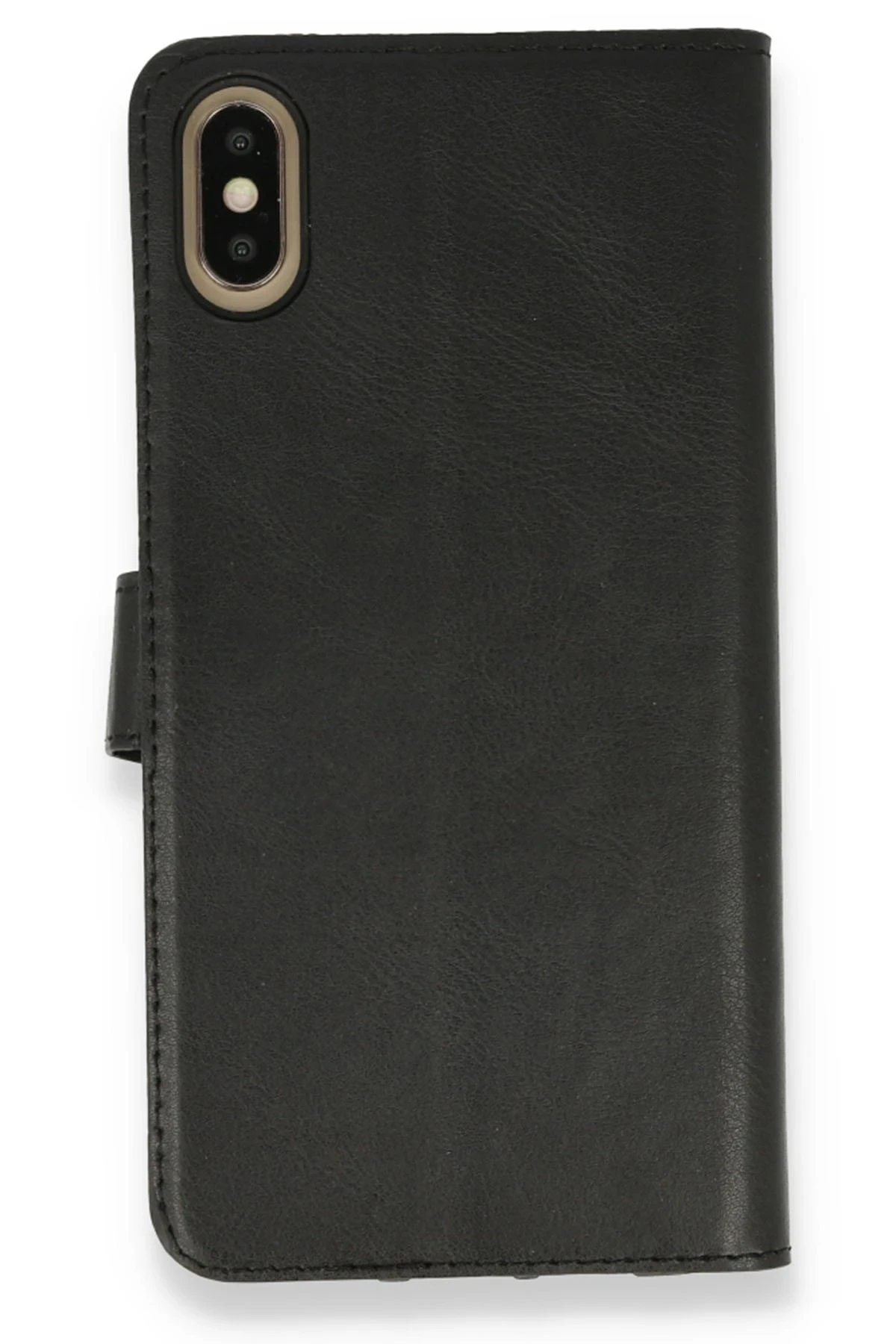 Newface Apple iPhone X/XS Trend S Plus Kapaklı Kılıf - Siyah