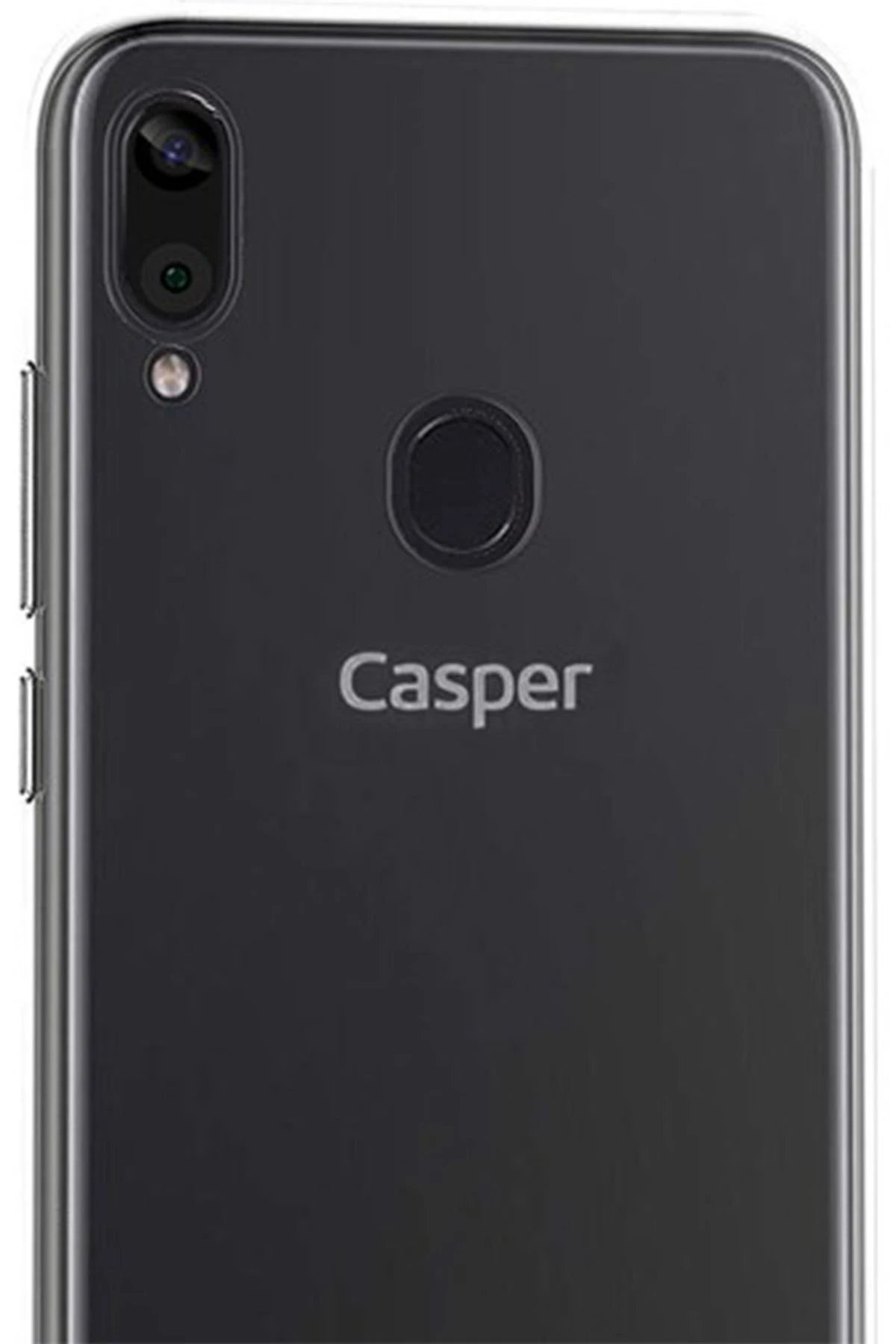 Newface Casper Via E3 Kılıf Lüx Şeffaf Silikon - Şeffaf