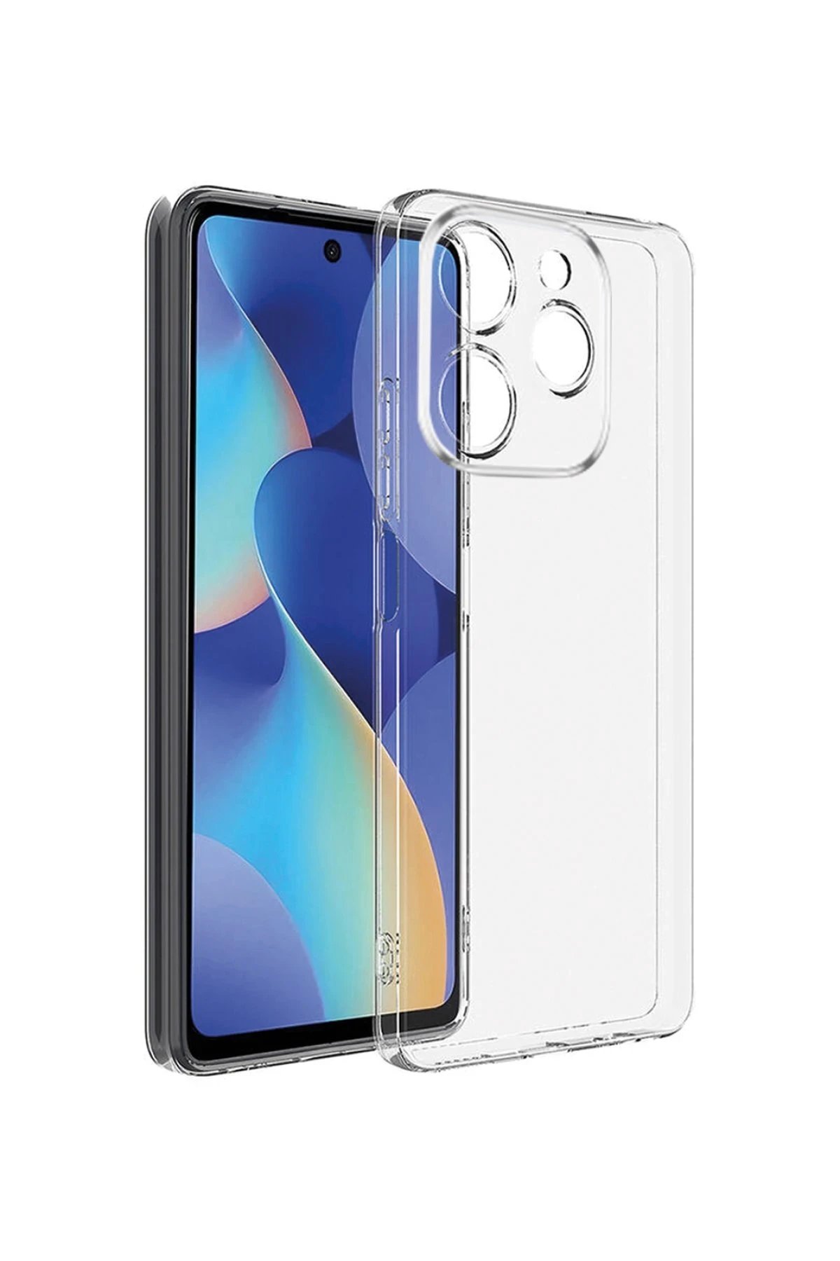 Newface General Mobile Era 30 Kılıf Lüx Şeffaf Silikon