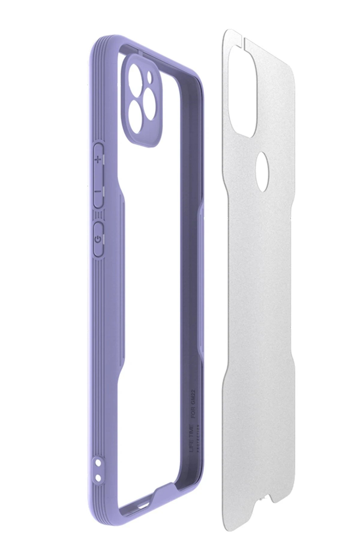 Newface General Mobile GM 22 Kılıf Platin Silikon - Sarı