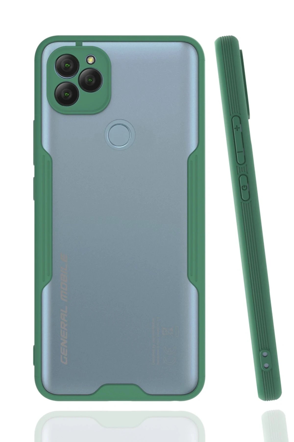 Newface General Mobile GM 22 Kılıf Platin Silikon - Yeşil