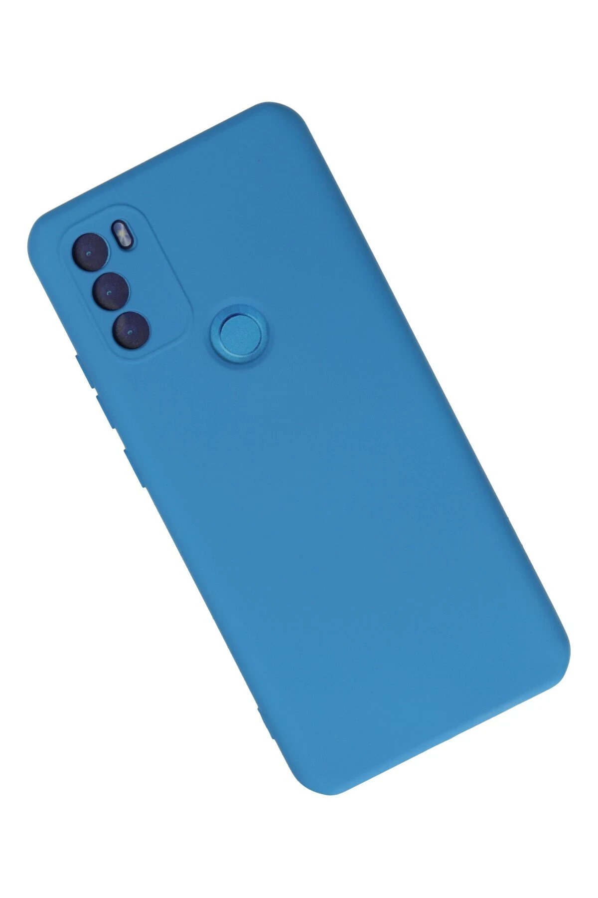 Newface General Mobile GM 21 Plus Kılıf Nano içi Kadife Silikon - Mavi