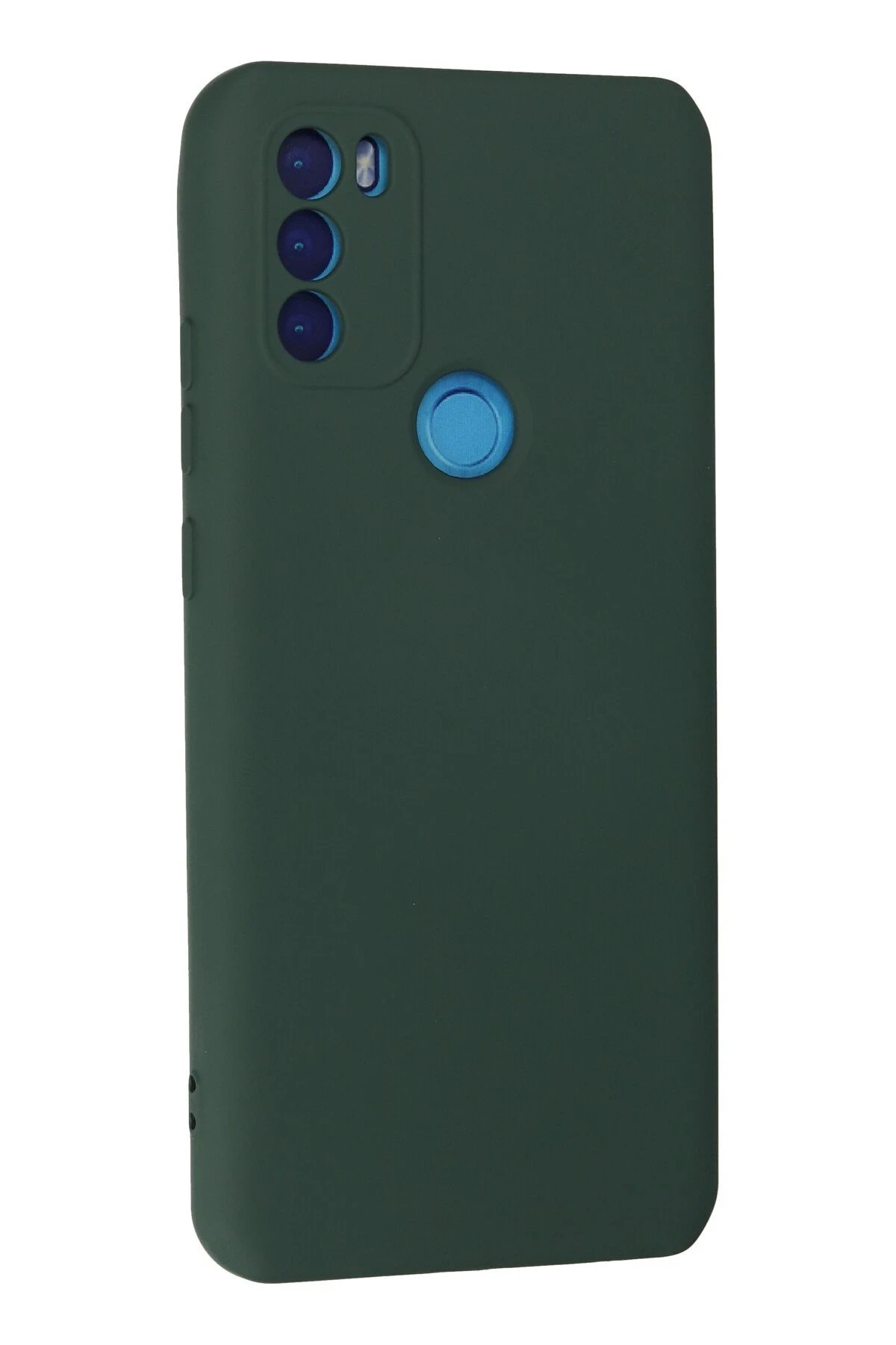 Newface General Mobile GM 21 Plus Kılıf Nano içi Kadife Silikon - Koyu Yeşil