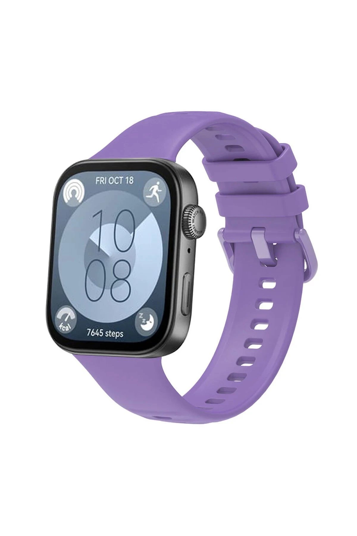 Newface Huawei Watch Fit 3 Klasik Kordon - Lila