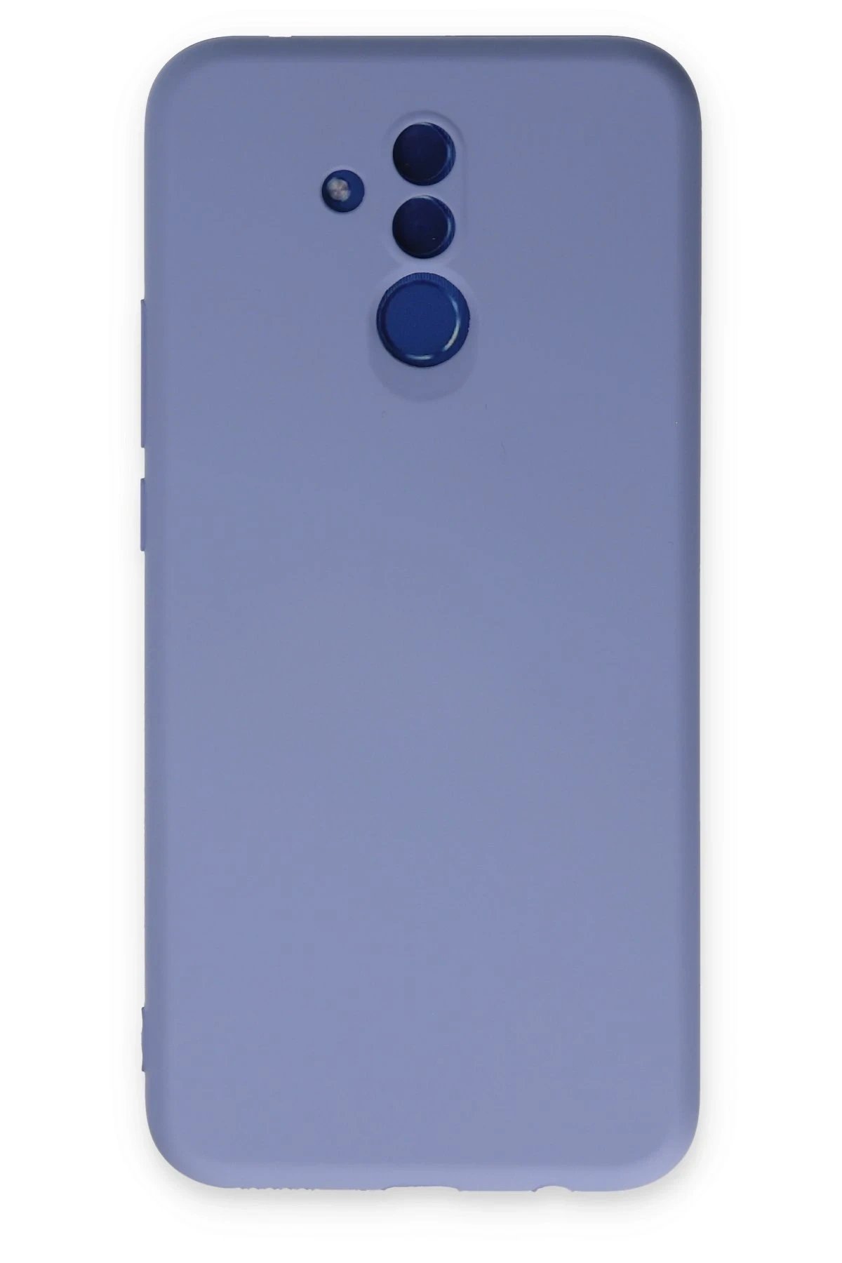 Newface Huawei Mate 20 Lite Kılıf Nano içi Kadife Silikon - Lila