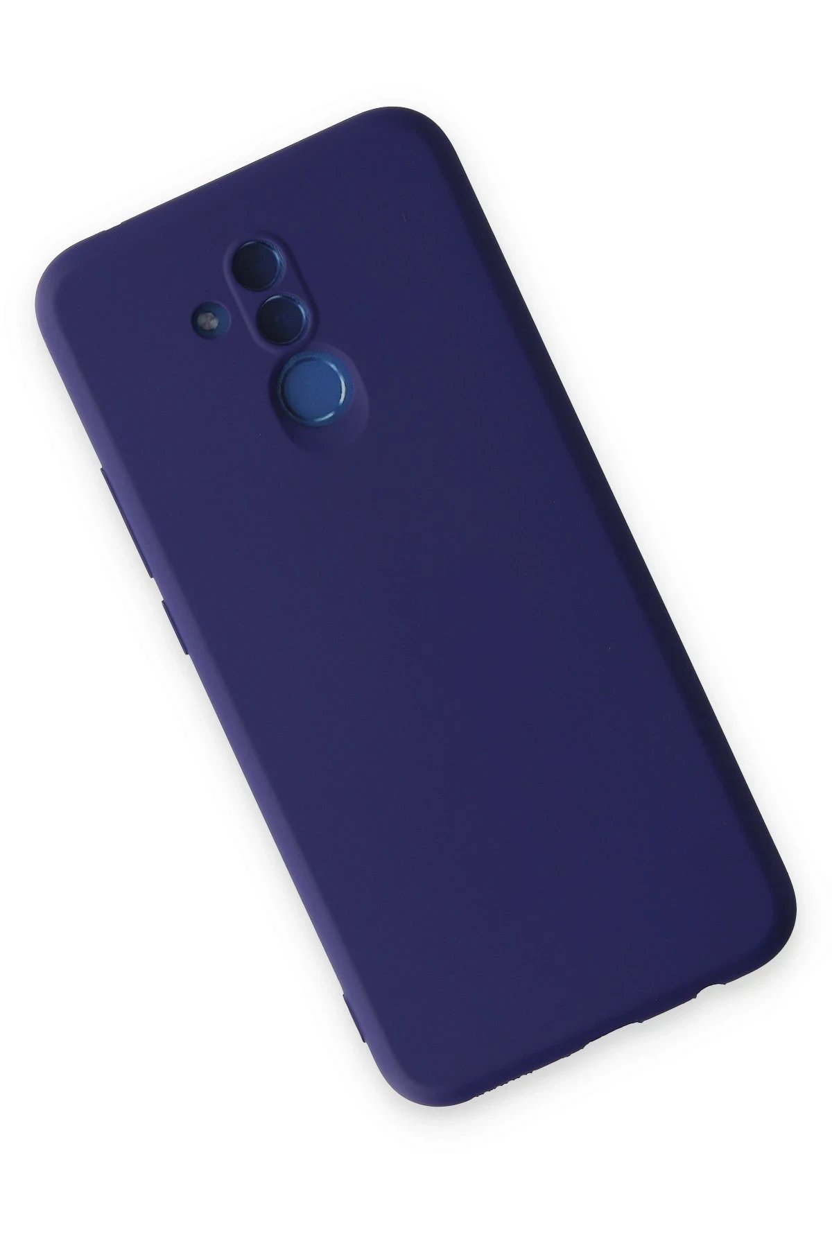 Newface Huawei Mate 20 Lite Kılıf Nano içi Kadife Silikon - Mor