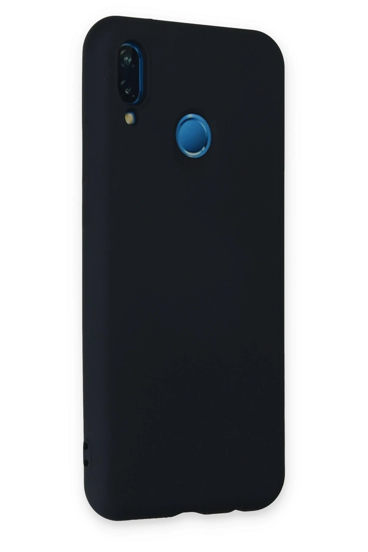 Newface Huawei P20 Lite Kılıf Nano içi Kadife Silikon - Lacivert