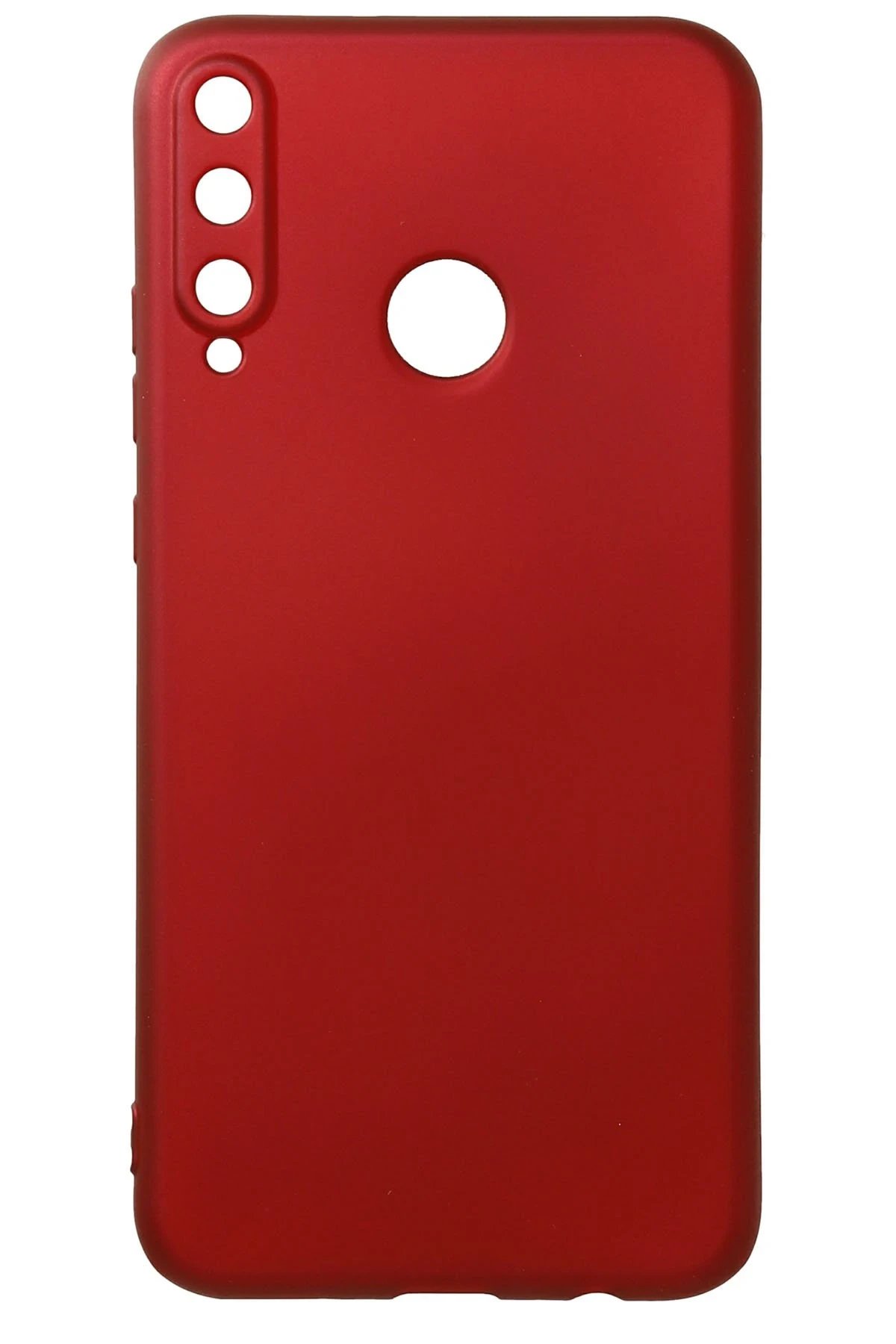 Newface Huawei P40 Lite E Kılıf First Silikon - Bordo