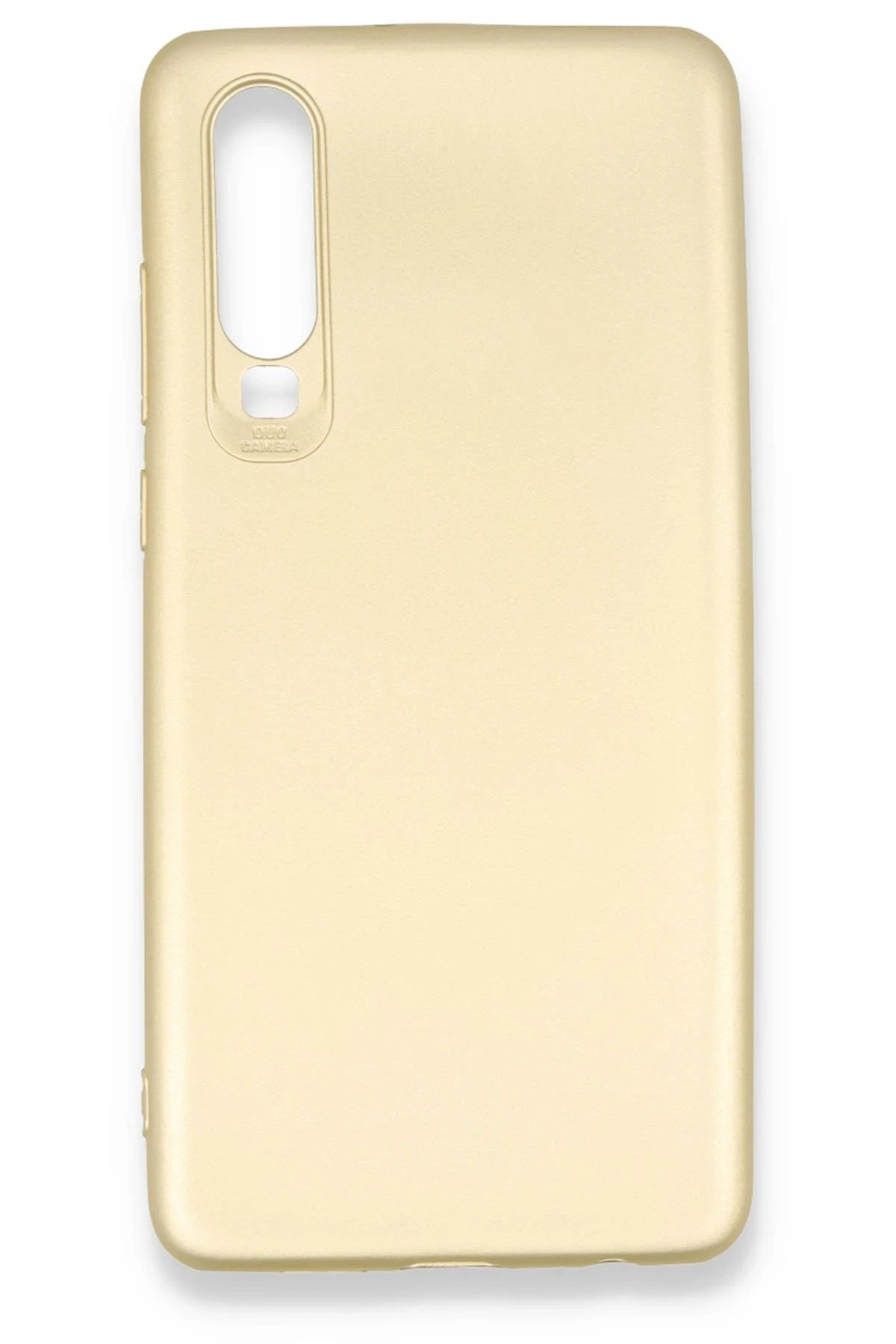 Newface Huawei P30 Kılıf First Silikon - Gold