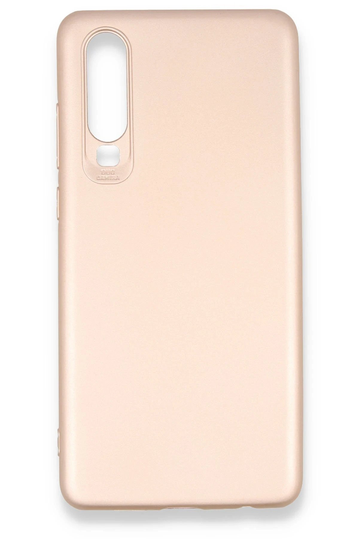 Newface Huawei P30 Kılıf First Silikon - Rose Gold