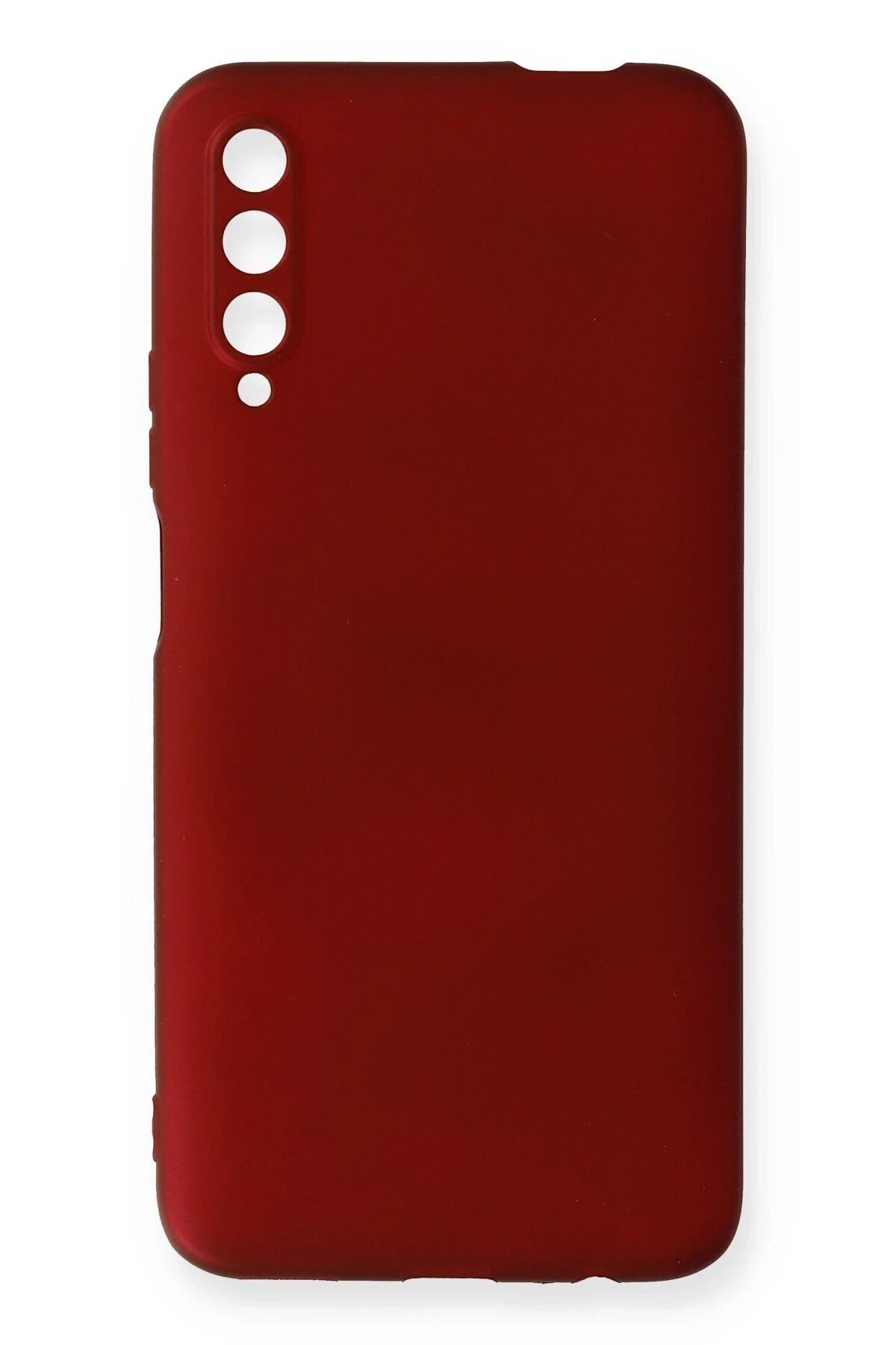 Newface Huawei P Smart Pro / Y9S Kılıf First Silikon - Bordo