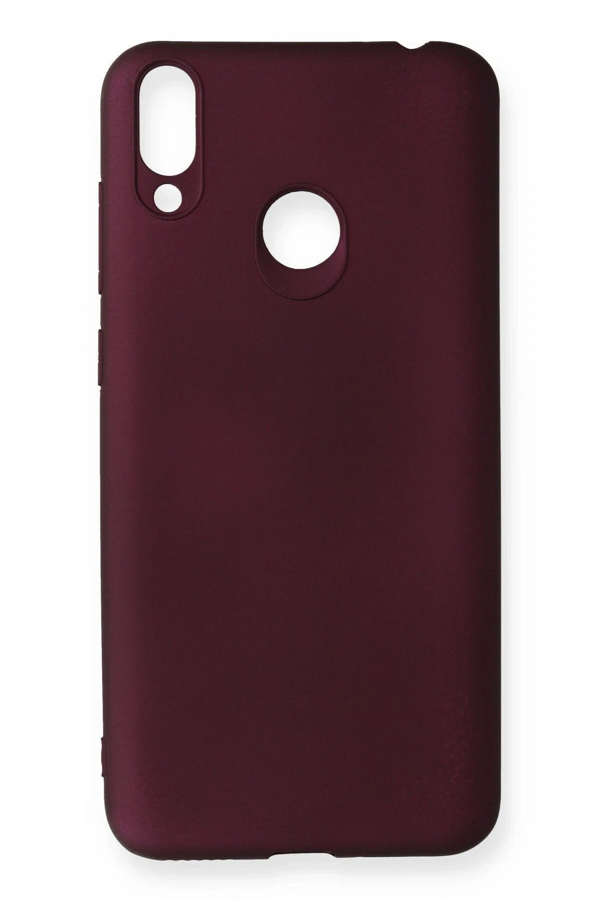 Newface Huawei Honor 8C Kılıf First Silikon - Mürdüm