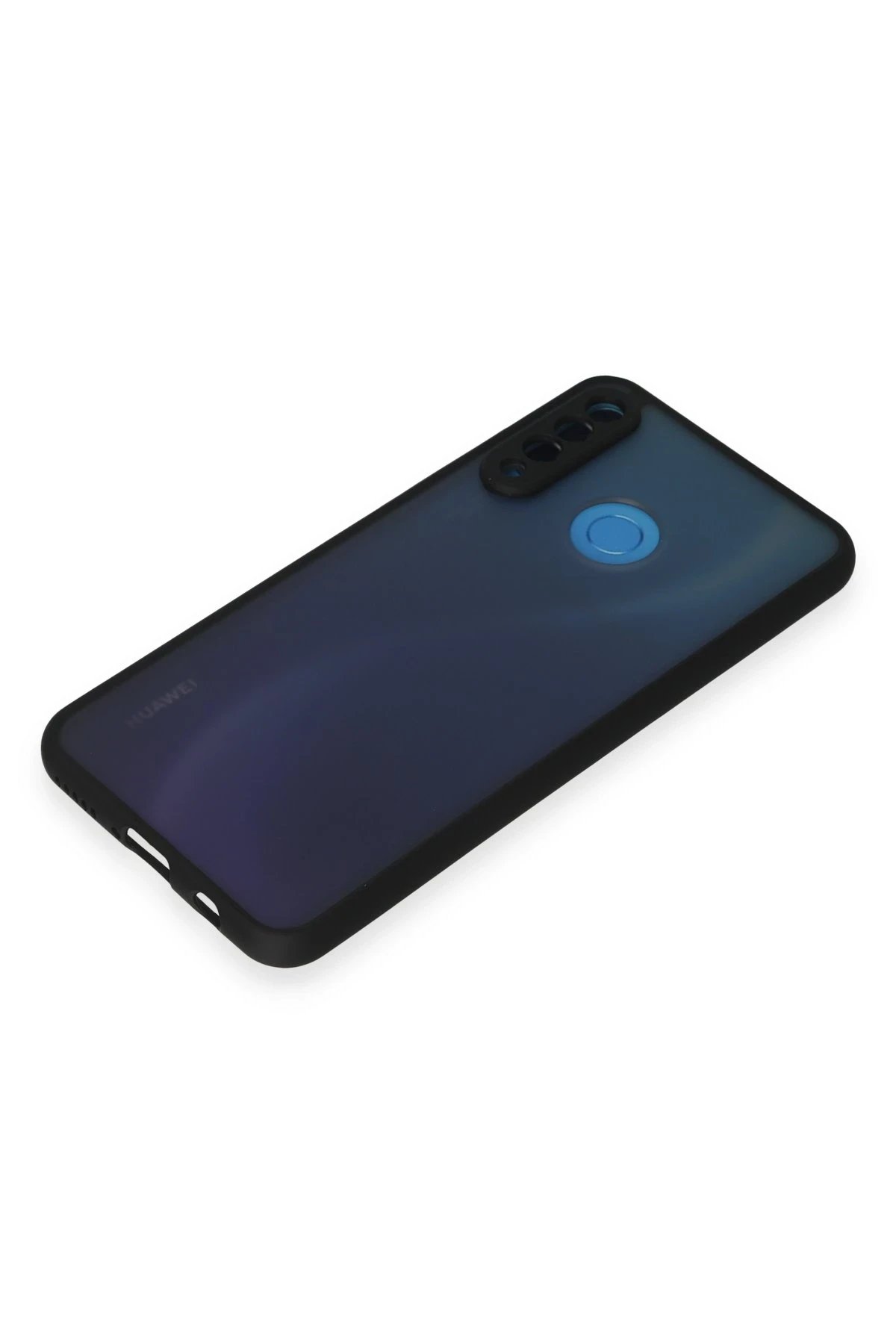 Newface Huawei P30 Lite Kılıf Montreal Silikon Kapak - Siyah