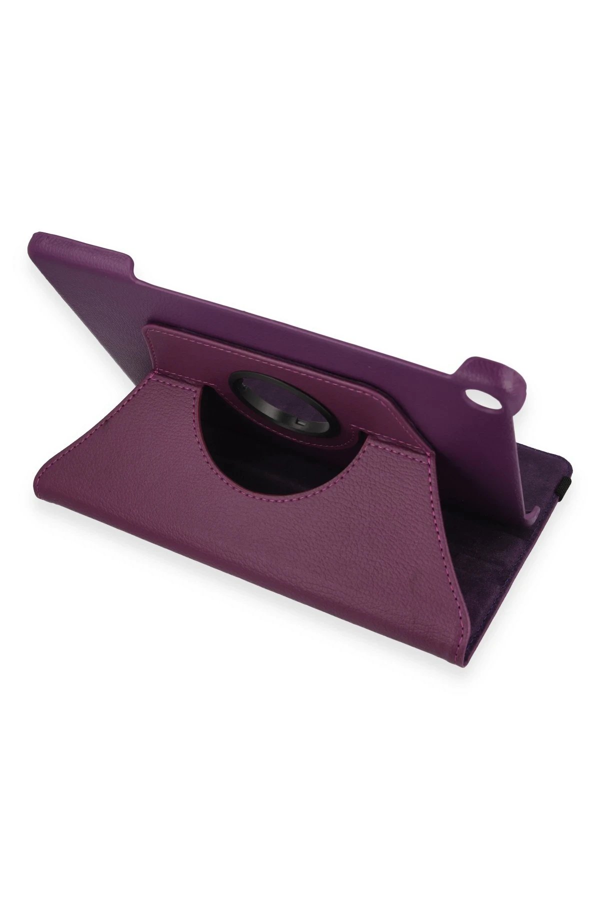 Newface Huawei MatePad SE Kılıf 360 Tablet Deri Kılıf - Mürdüm