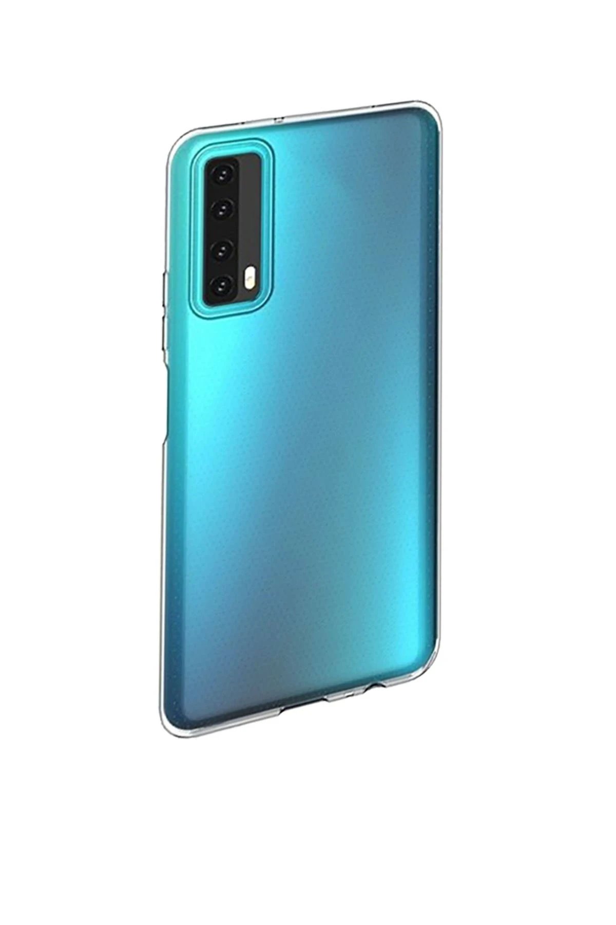 Newface Huawei P Smart 2021 Kılıf Lüx Şeffaf Silikon - Şeffaf