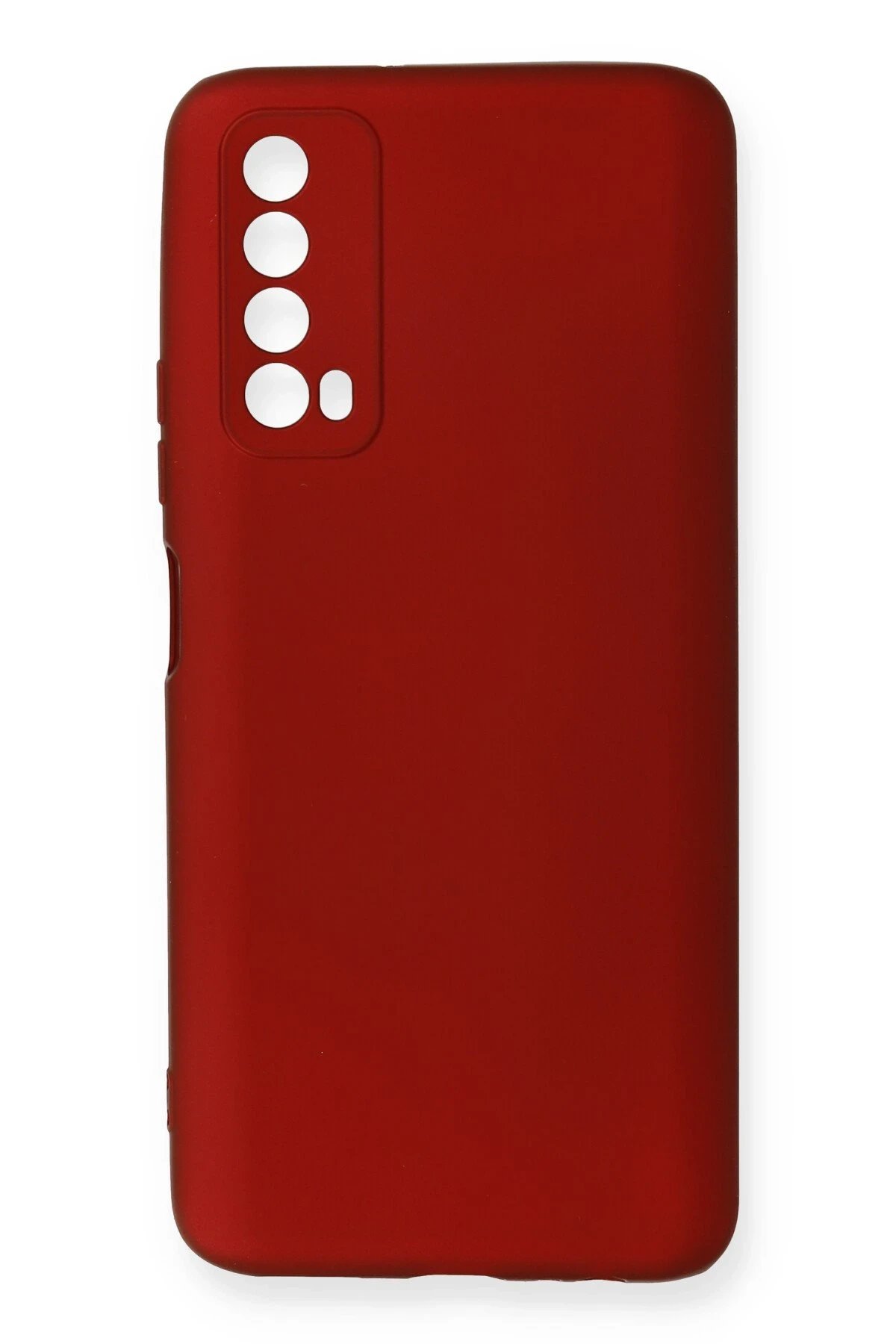 Newface Huawei P Smart 2021 Kılıf First Silikon - Bordo