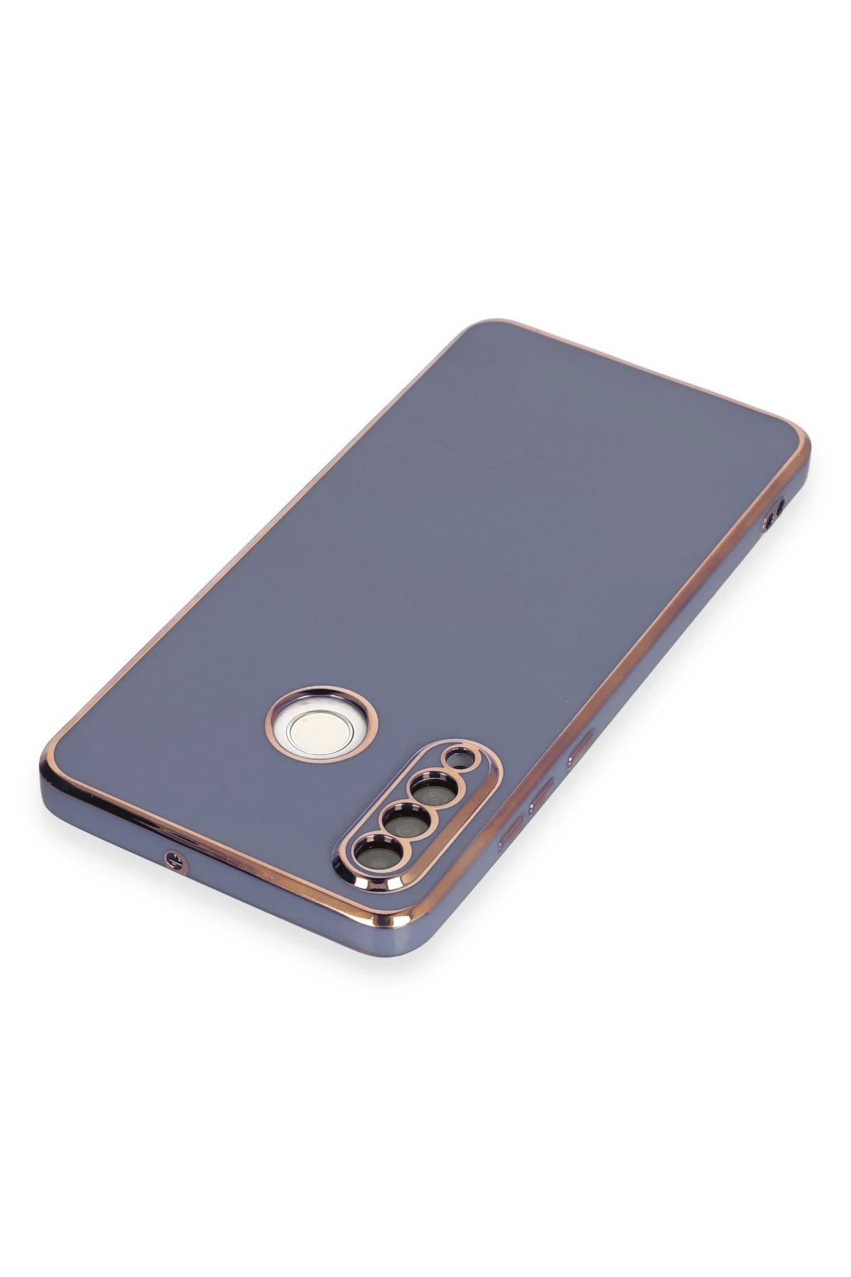 Newface Huawei P30 Lite Kılıf Volet Silikon - Mavi