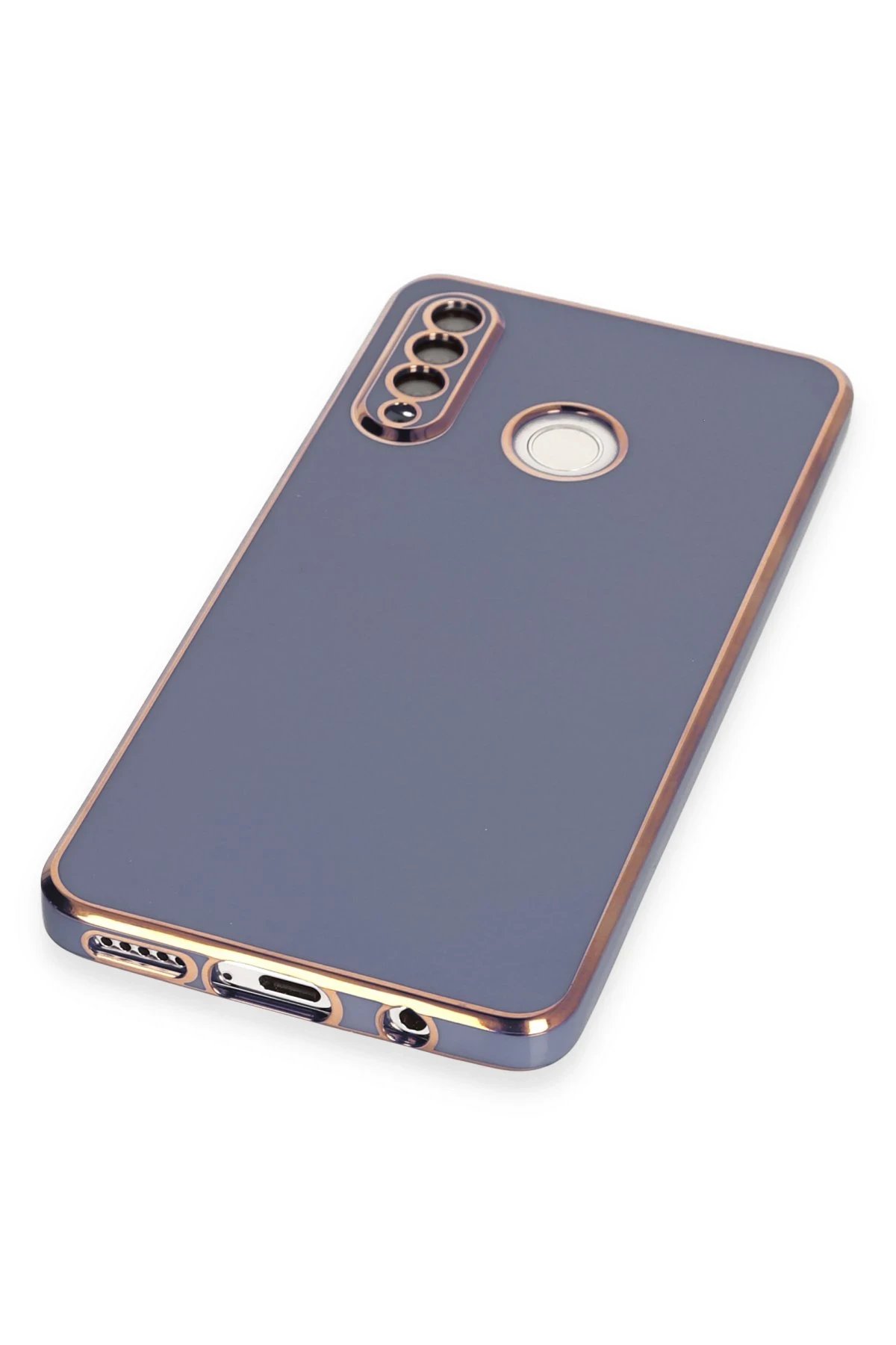 Newface Huawei P30 Lite Kılıf Volet Silikon - Mavi