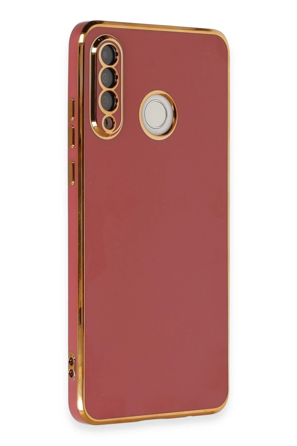 Newface Huawei P30 Lite Kılıf Volet Silikon - Kırmızı