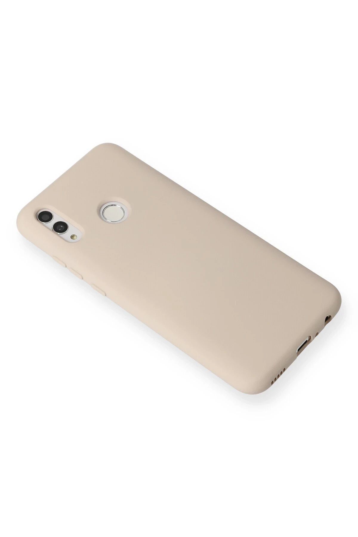 Newface Huawei P Smart 2019 Kılıf Nano içi Kadife Silikon - Pudra