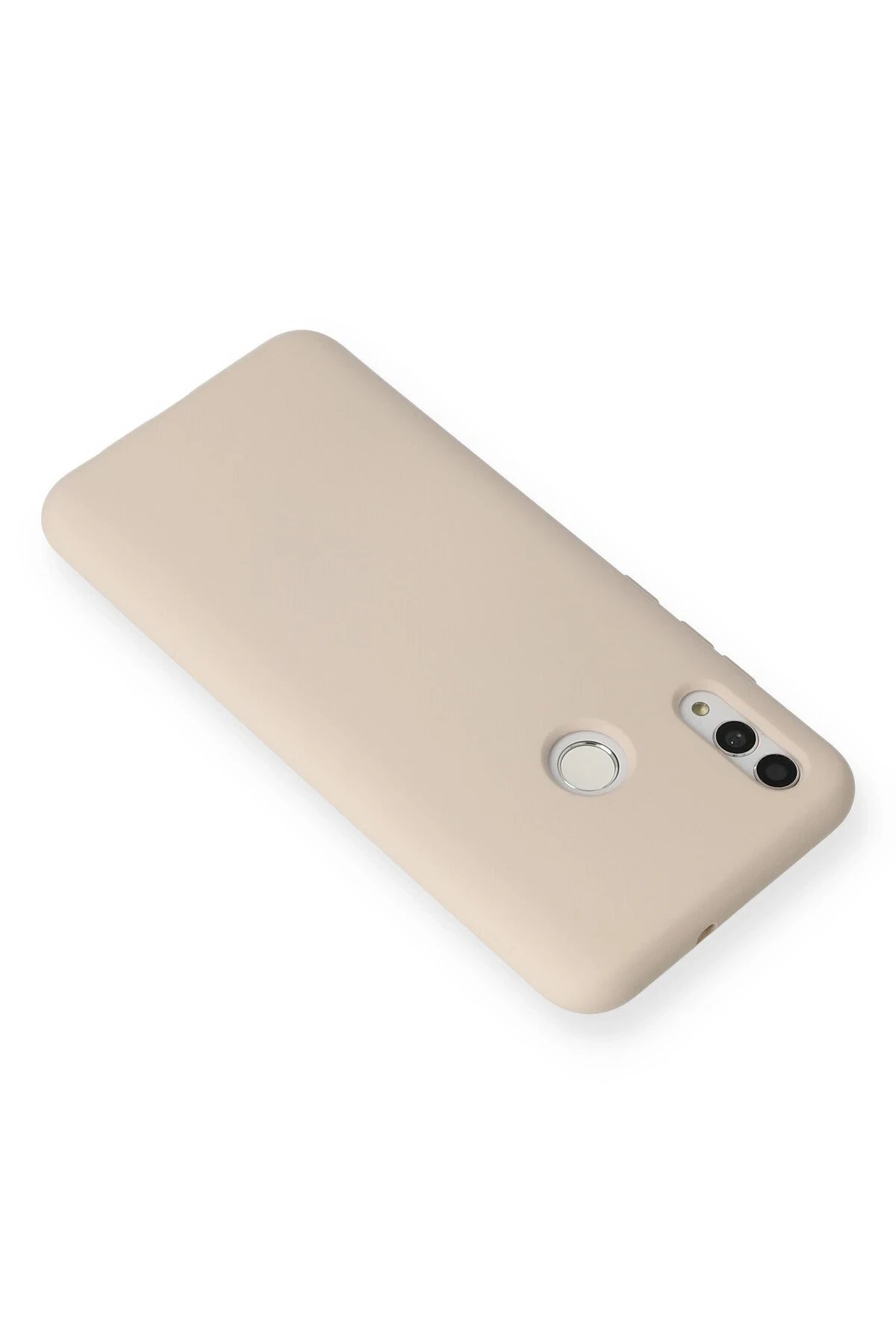 Newface Huawei P Smart 2019 Kılıf Nano içi Kadife Silikon - Pudra