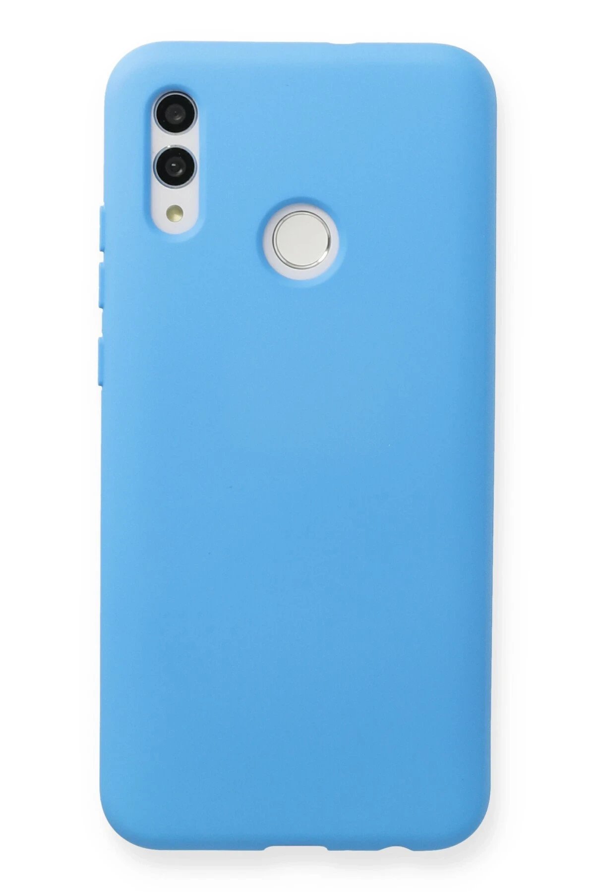 Newface Huawei P Smart 2019 Kılıf Nano içi Kadife Silikon - Mavi