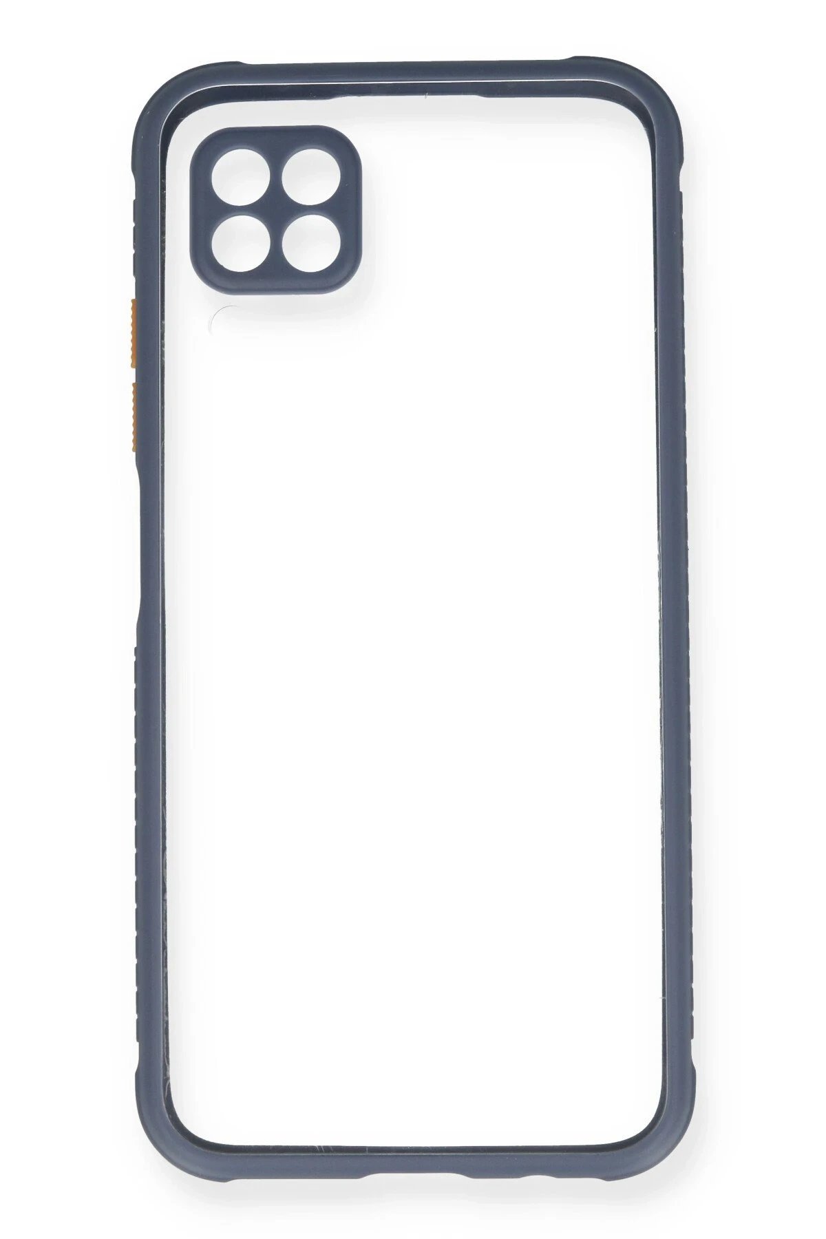 Newface Huawei P40 Lite Kılıf Miami Şeffaf Silikon - Gri