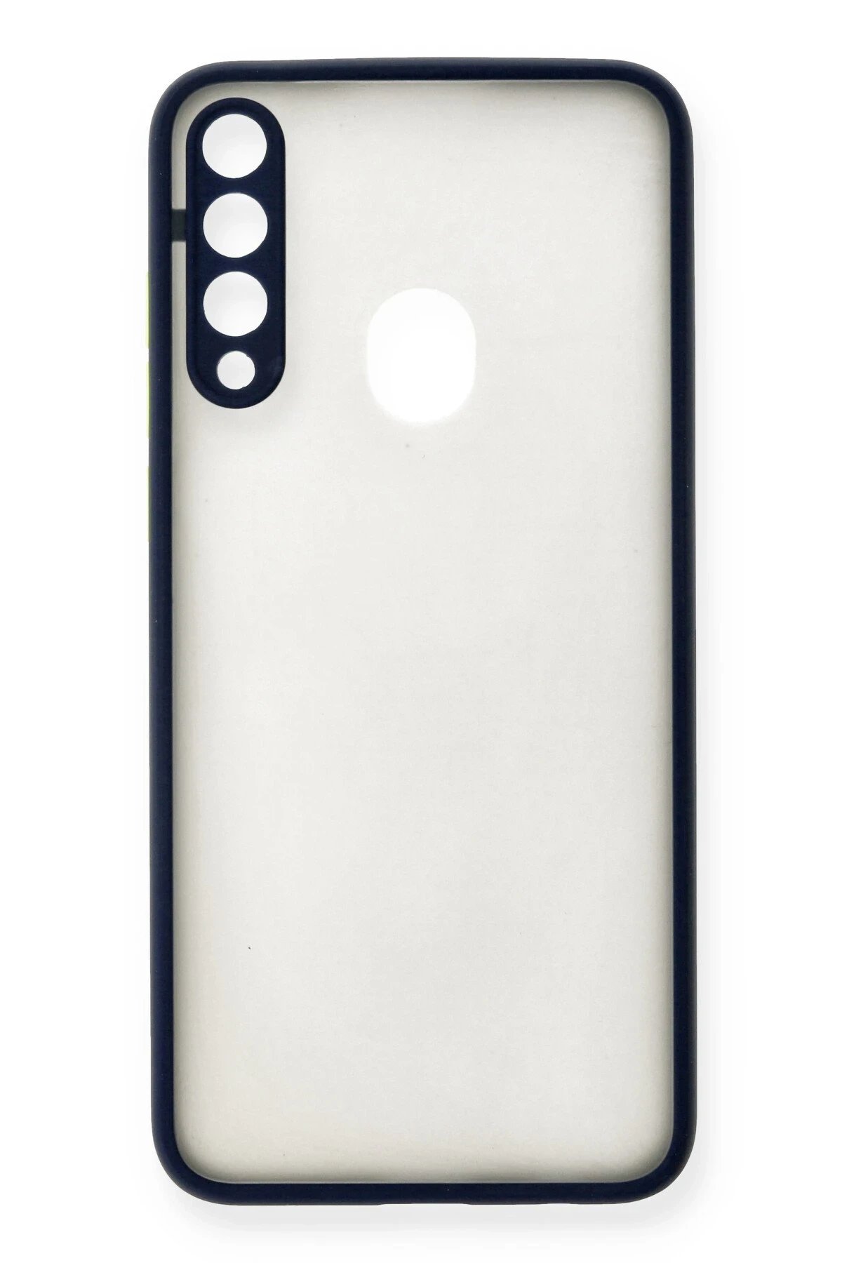 Newface Huawei Y6P Kılıf Montreal Silikon Kapak - Lacivert