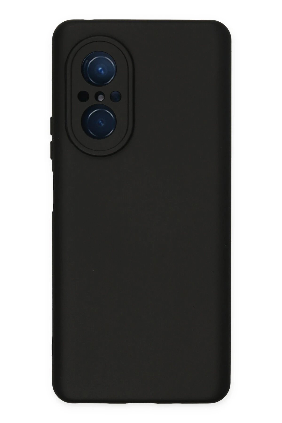 Newface Huawei Nova 9 SE Kılıf Nano içi Kadife Silikon - Siyah