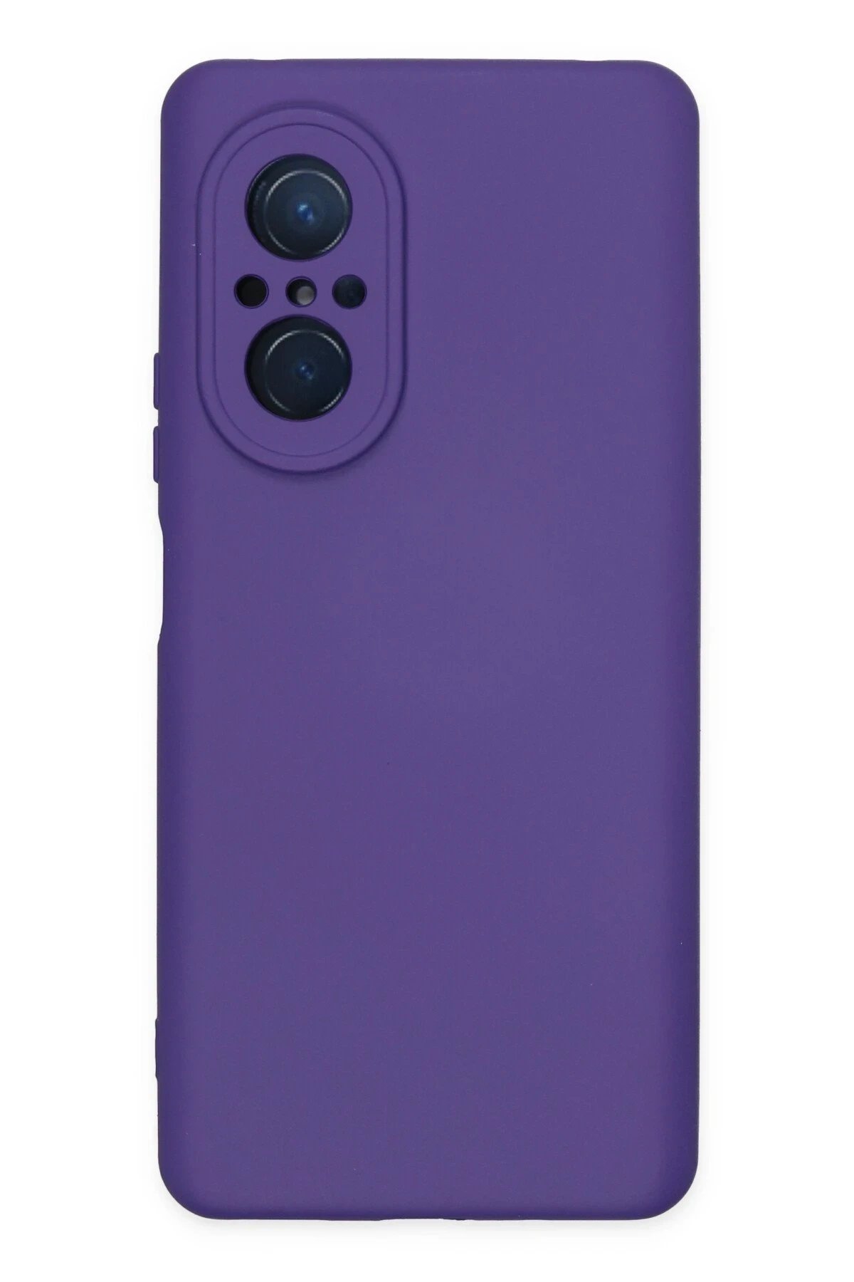 Newface Huawei Nova 9 SE Kılıf Nano içi Kadife Silikon - Mor