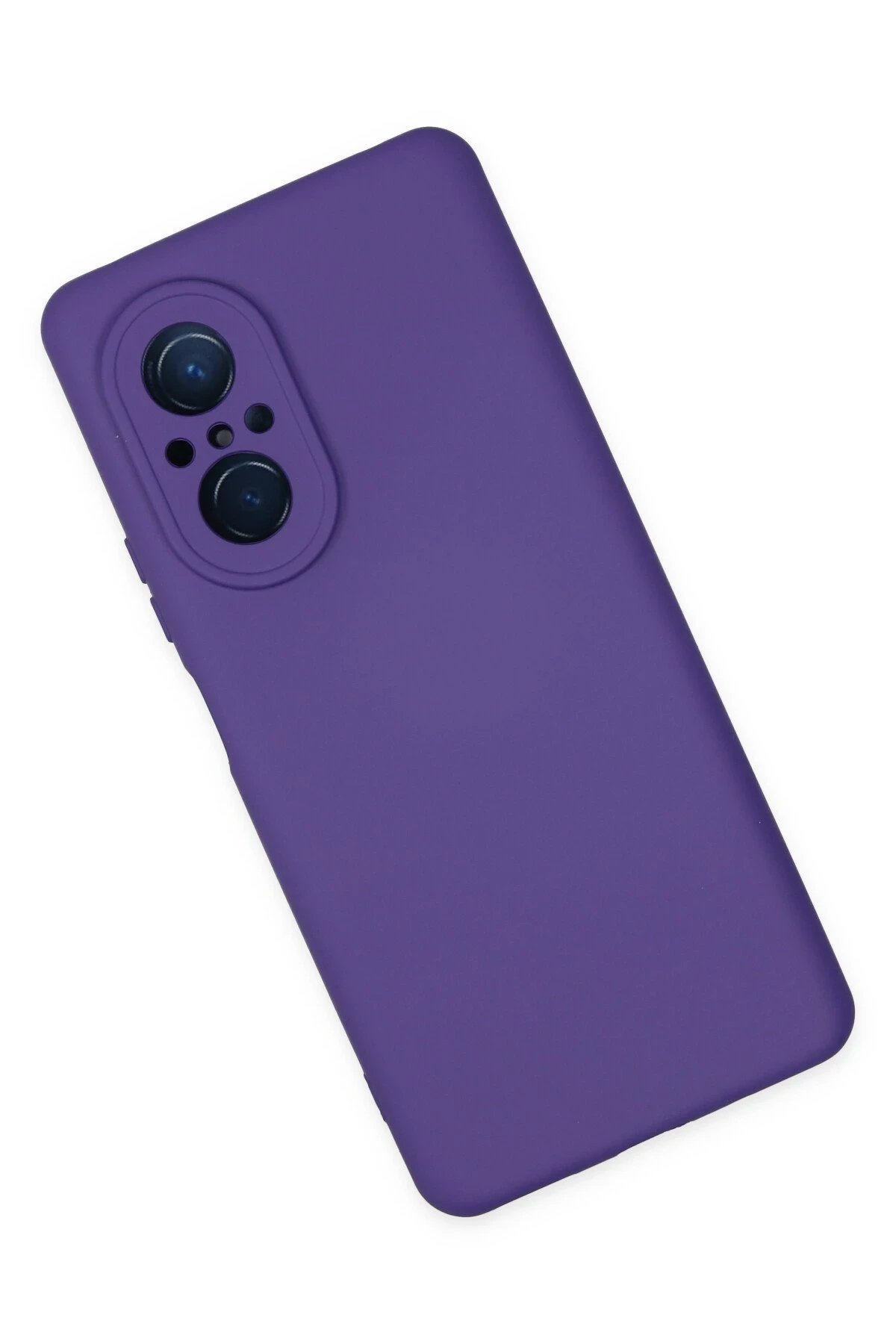 Newface Huawei Nova 9 SE Kılıf Nano içi Kadife Silikon - Mor