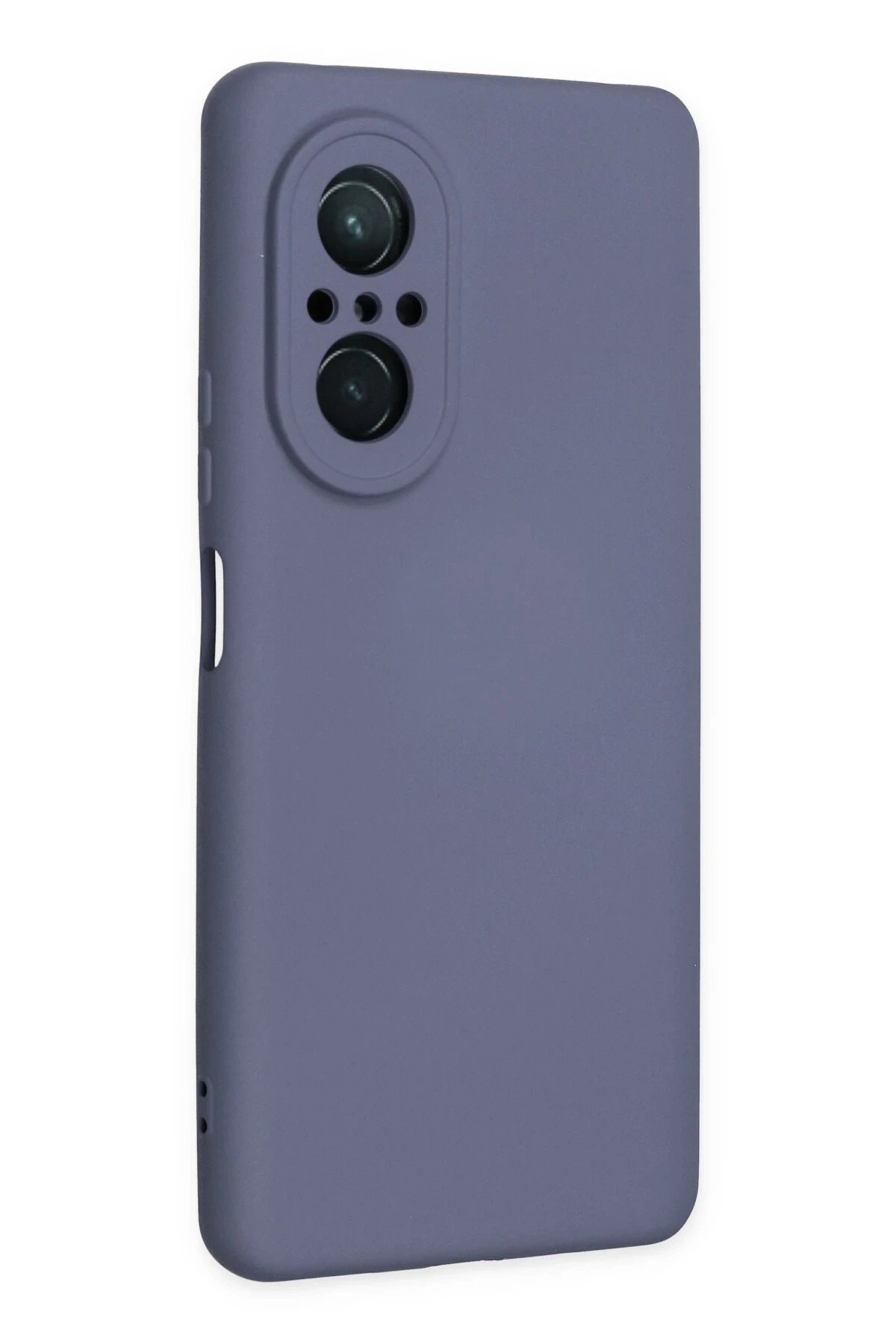 Newface Huawei Nova 9 SE Kılıf Nano içi Kadife Silikon - Gri