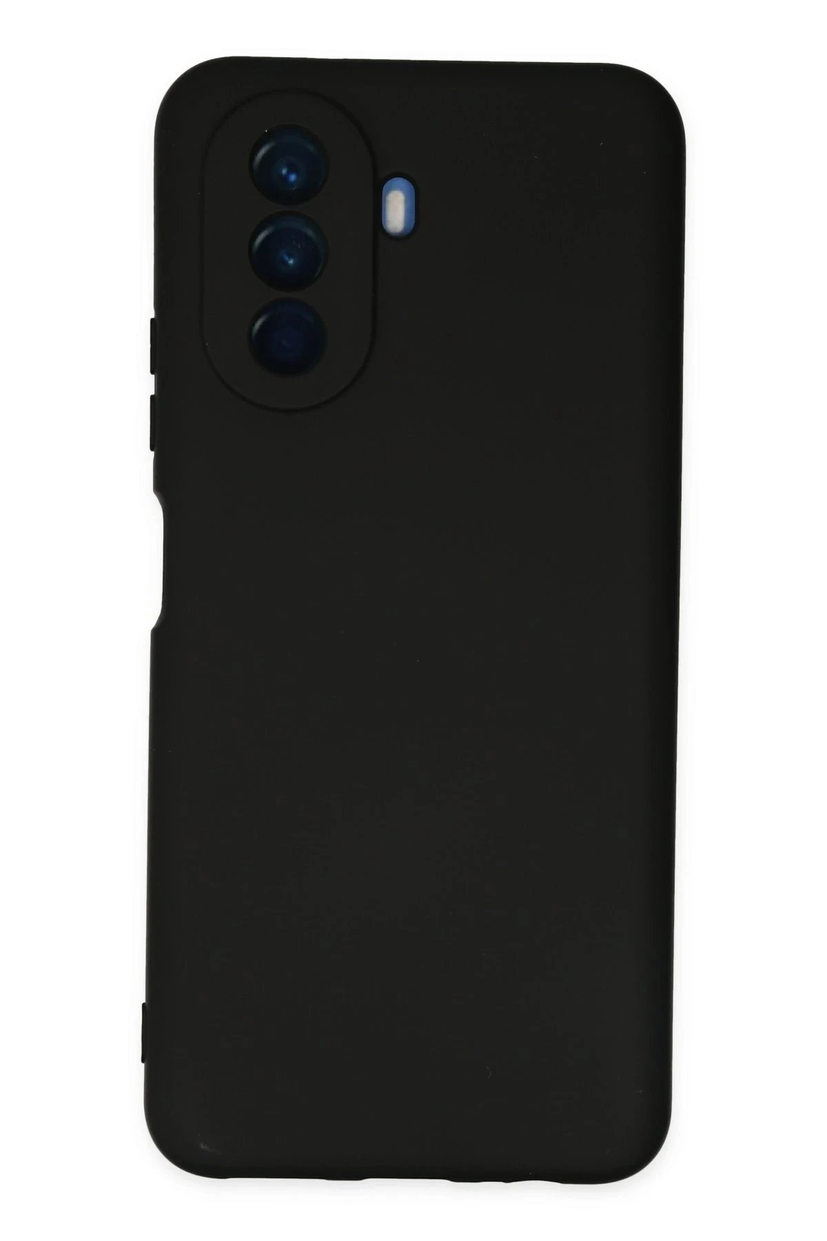 Newface Huawei Nova Y70 Kılıf Nano içi Kadife Silikon - Siyah