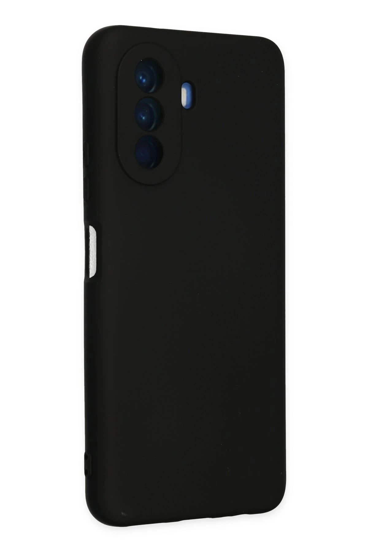 Newface Huawei Nova Y70 Kılıf Nano içi Kadife Silikon - Siyah