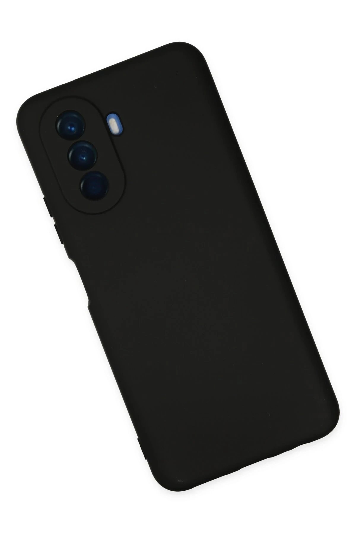 Newface Huawei Nova Y70 Kılıf Nano içi Kadife Silikon - Siyah