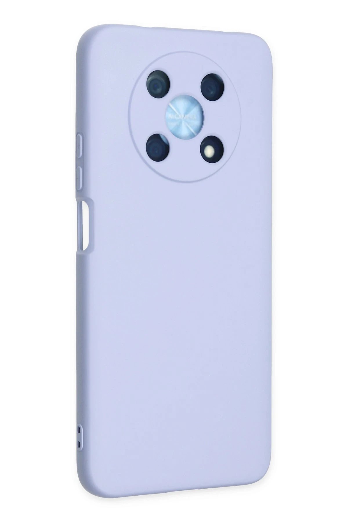 Newface Huawei Nova Y90 Kılıf Nano içi Kadife Silikon - Lila