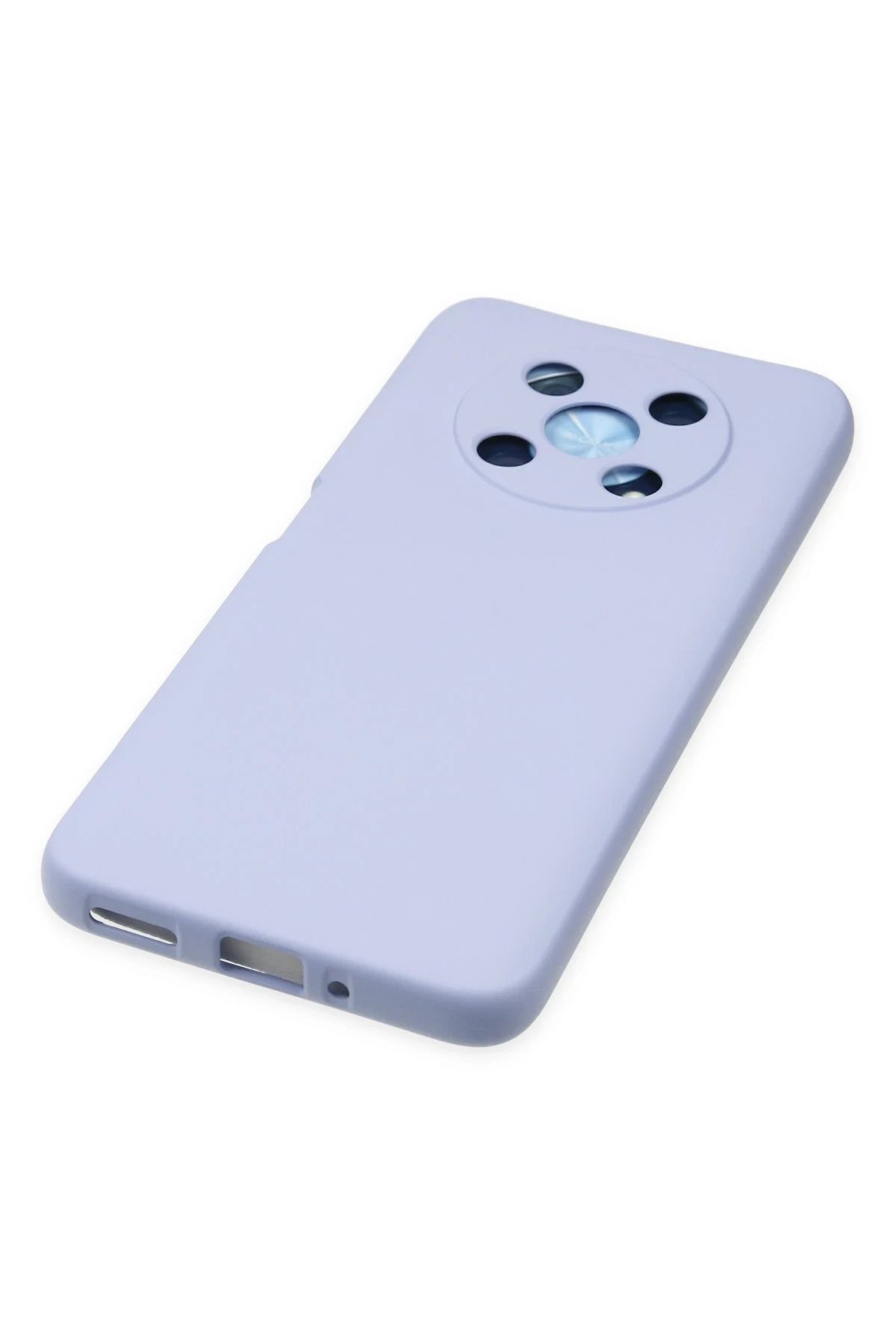 Newface Huawei Nova Y90 Kılıf Nano içi Kadife Silikon - Lila