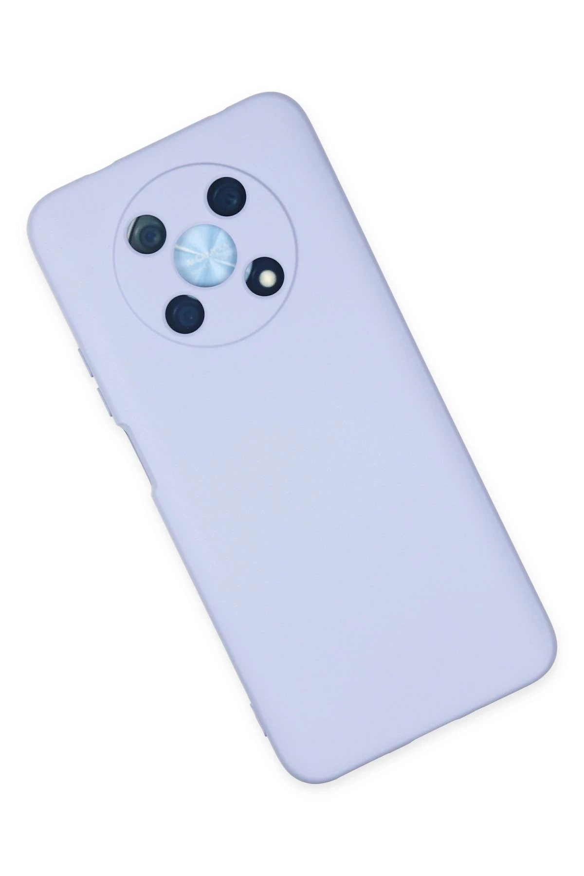 Newface Huawei Nova Y90 Kılıf Nano içi Kadife Silikon - Lila