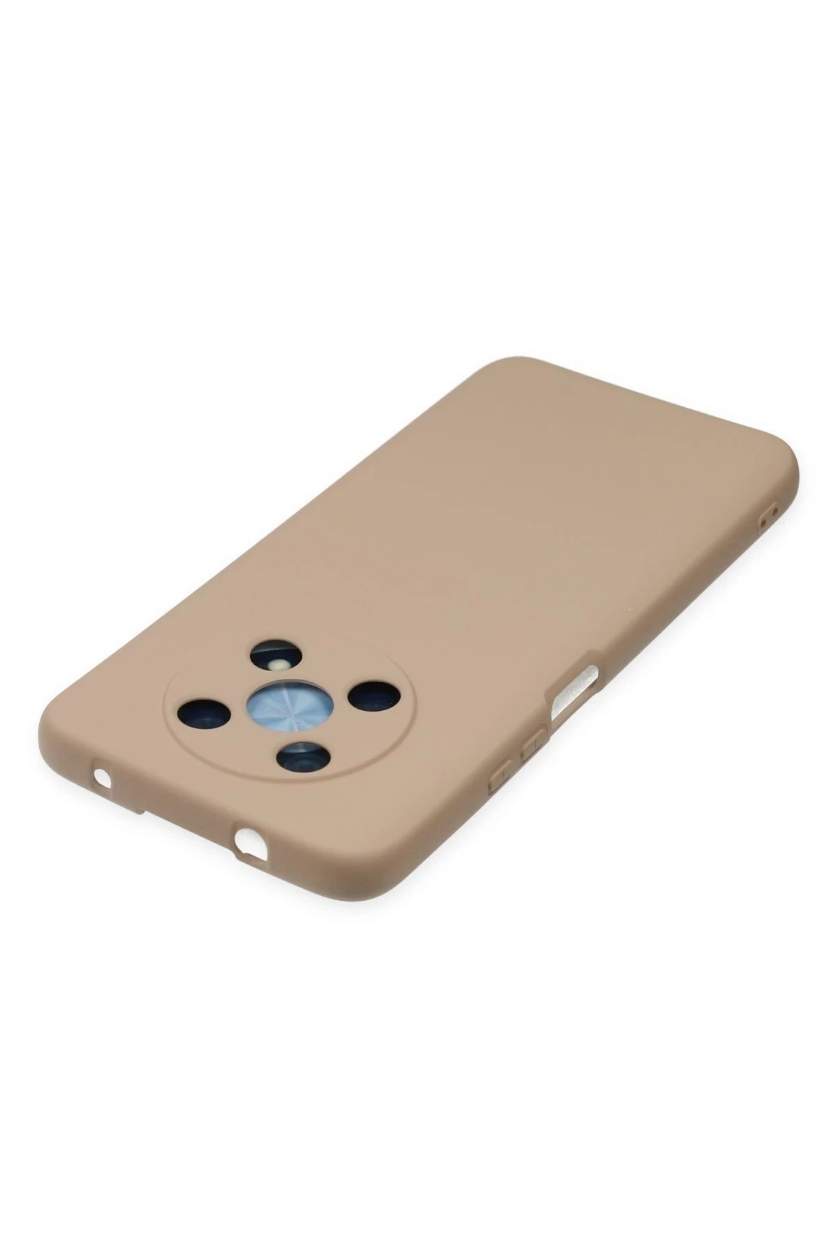 Newface Huawei Nova Y90 Kılıf Nano içi Kadife Silikon - Pudra