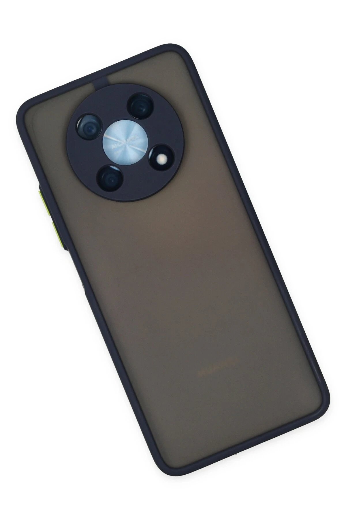 Newface Huawei Nova Y90 Kılıf Montreal Silikon Kapak - Lacivert