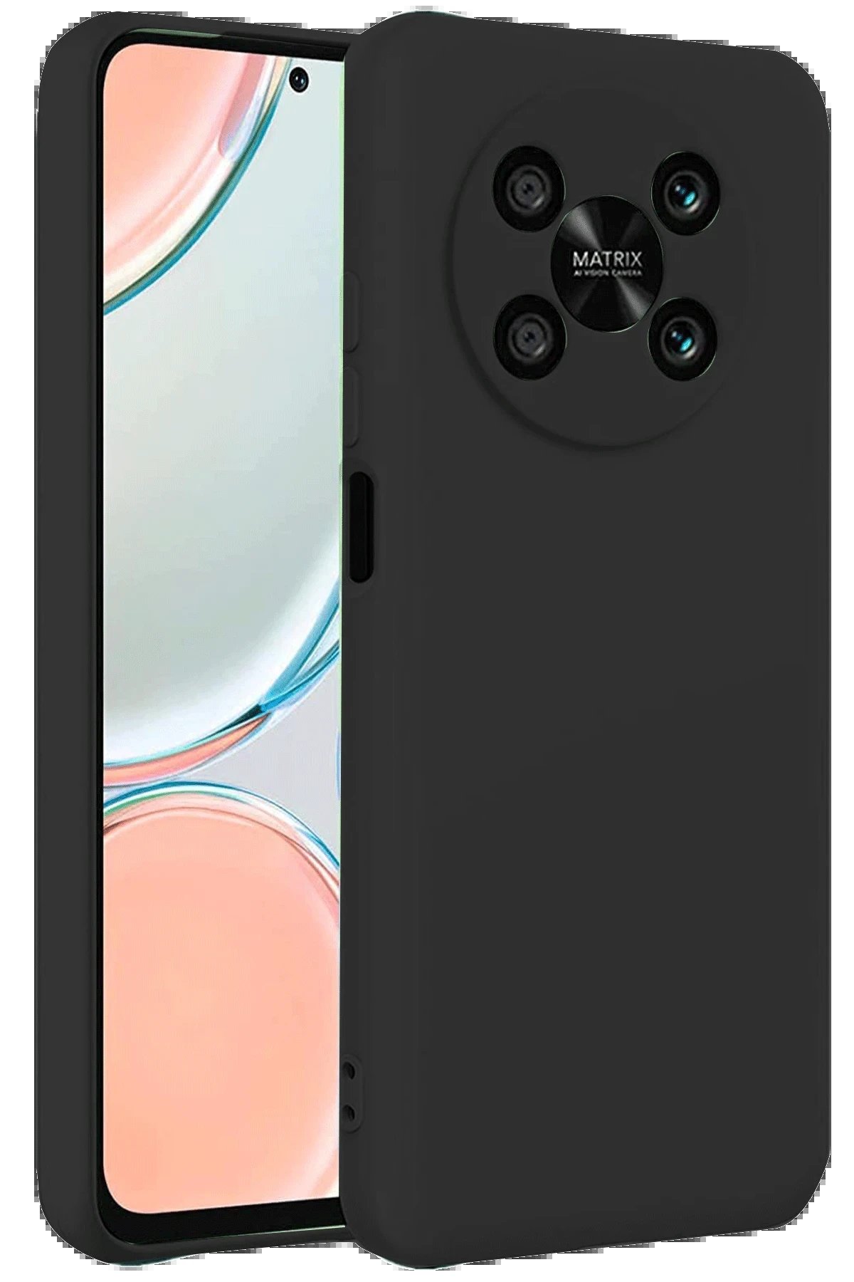 Newface Huawei Nova Y90 Kılıf First Silikon - Siyah