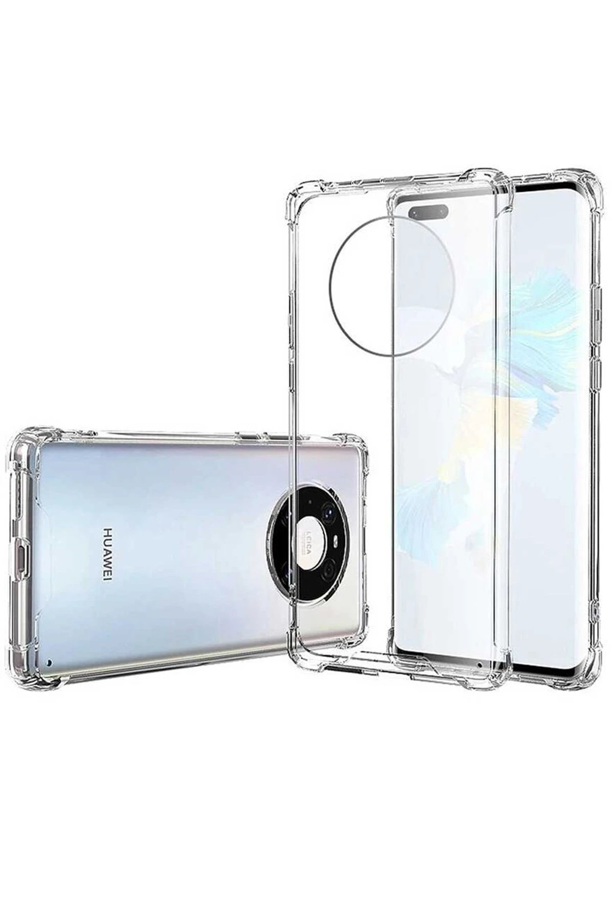 Newface Huawei Mate 40 Pro Kılıf Olex Tpu Silikon - Şeffaf