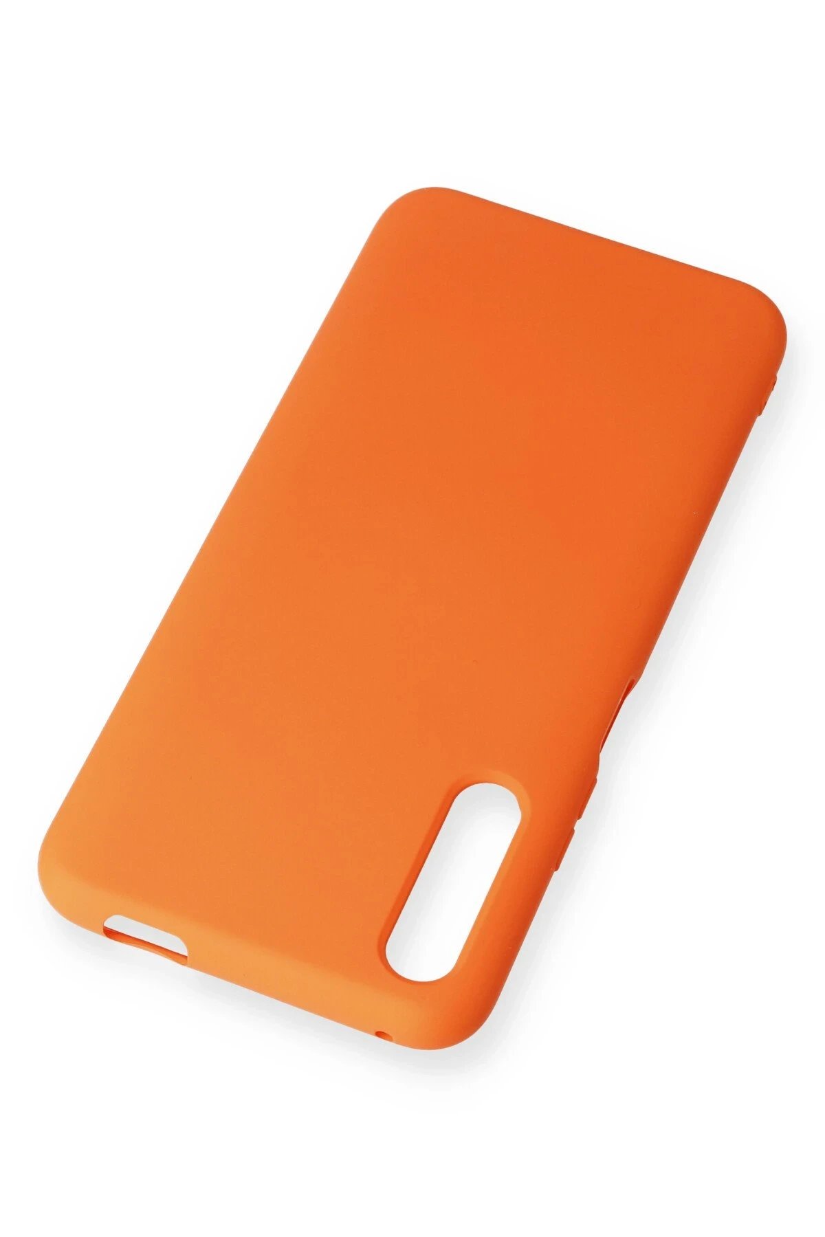 Newface Huawei P Smart Pro / Y9S Kılıf Nano içi Kadife Silikon - Turuncu