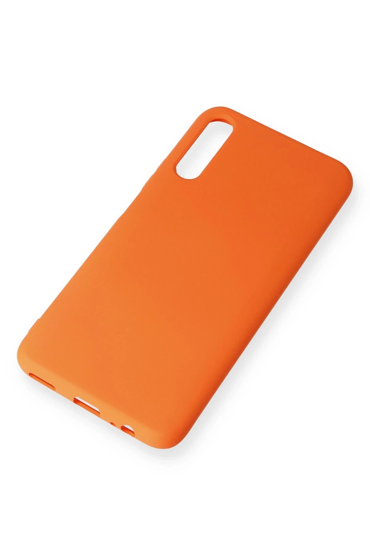 Newface Huawei P Smart Pro / Y9S Kılıf Nano içi Kadife Silikon - Turuncu