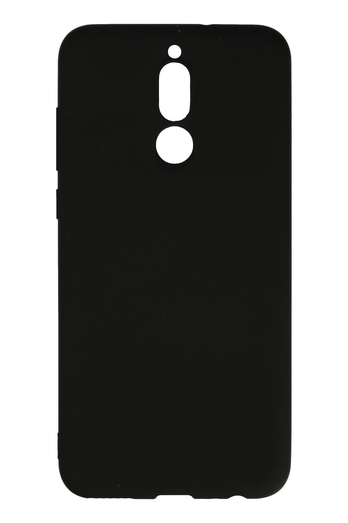 Newface Huawei Mate 10 Lite Kılıf Nano içi Kadife Silikon - Siyah